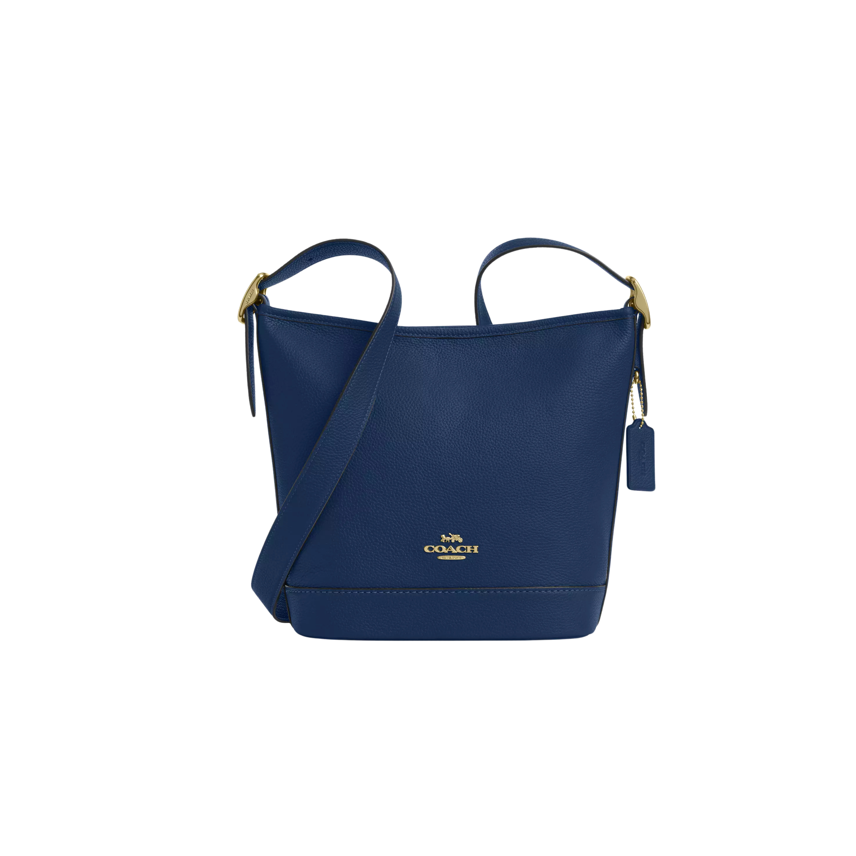 Coach Women Jude Duffle Bag - Gold Deep Blue