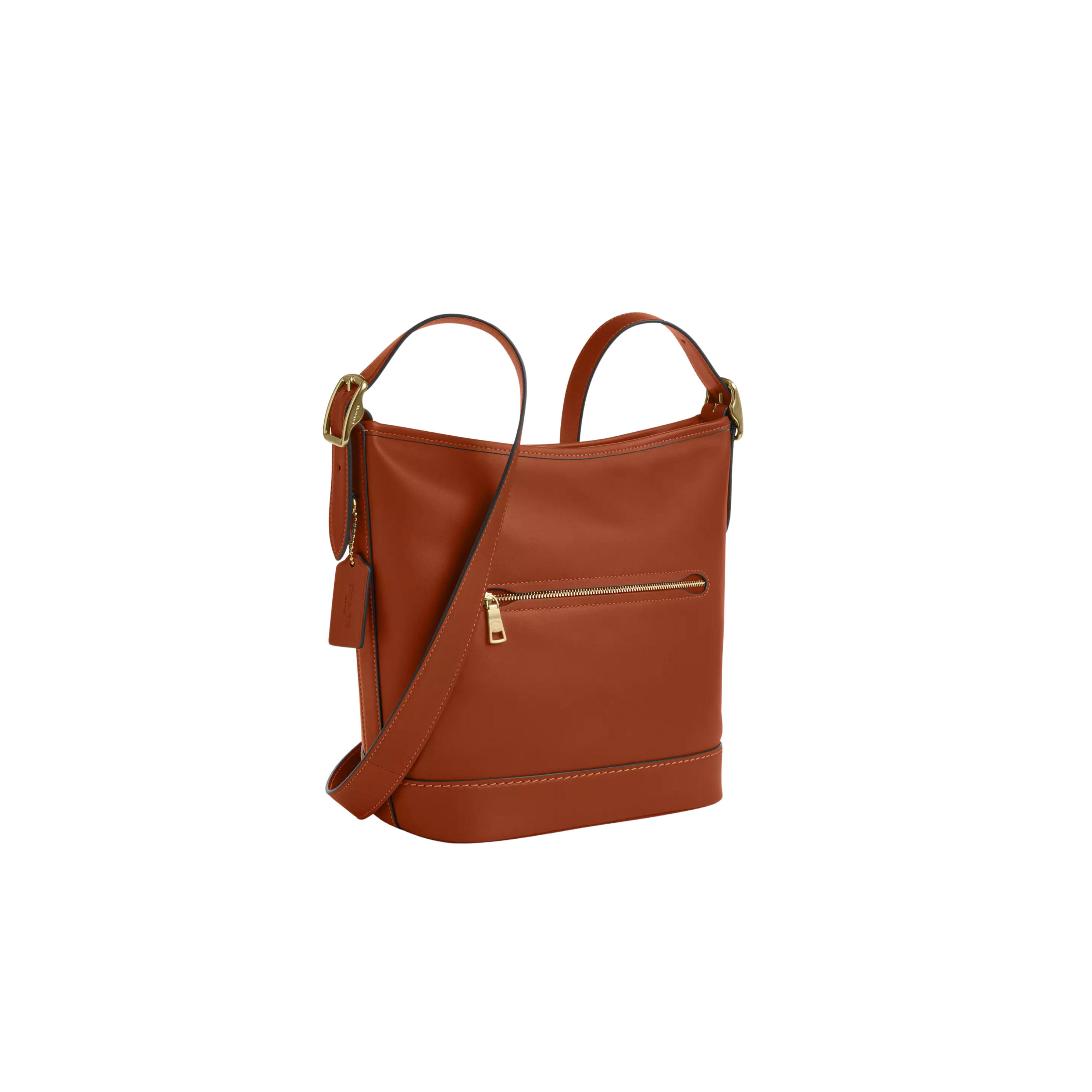 Coach Women Jude Duffle Bag - Gold Tan