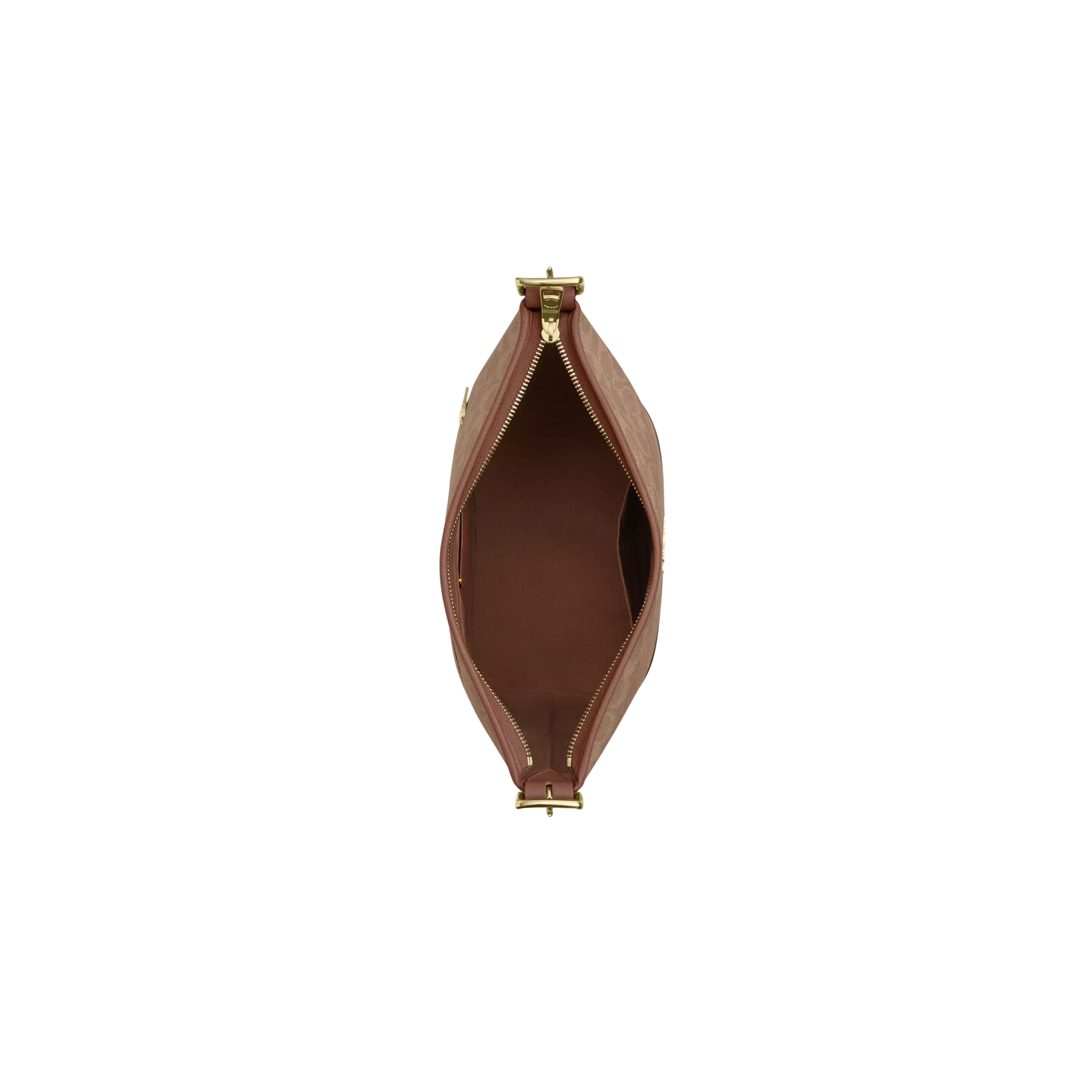 Coach Women Jude Duffle Bag - Gold Tan Brown