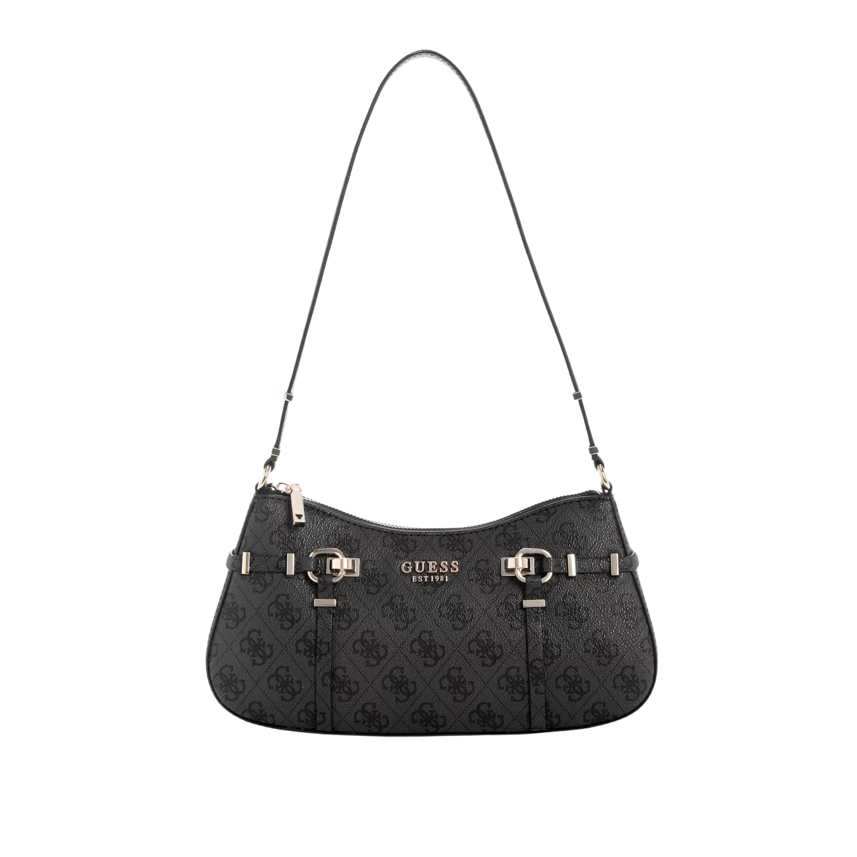 Guess Women Leona Logo Shoulder Bag - Cloud Wash
