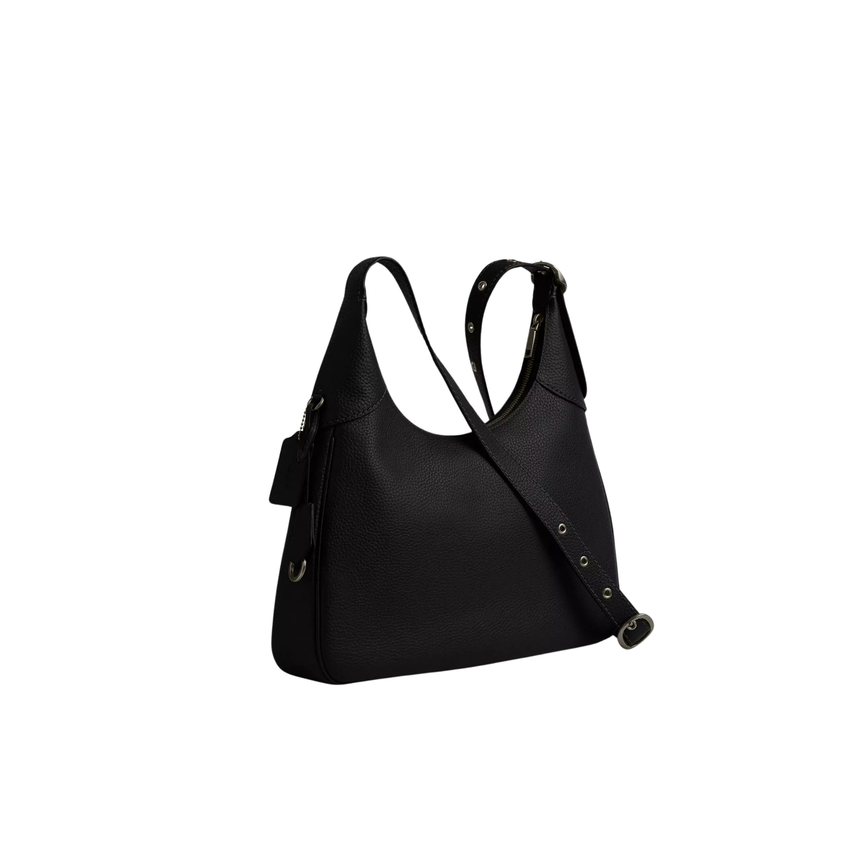 Coach Women Ella Shoulder Bag - Gunmetal Black