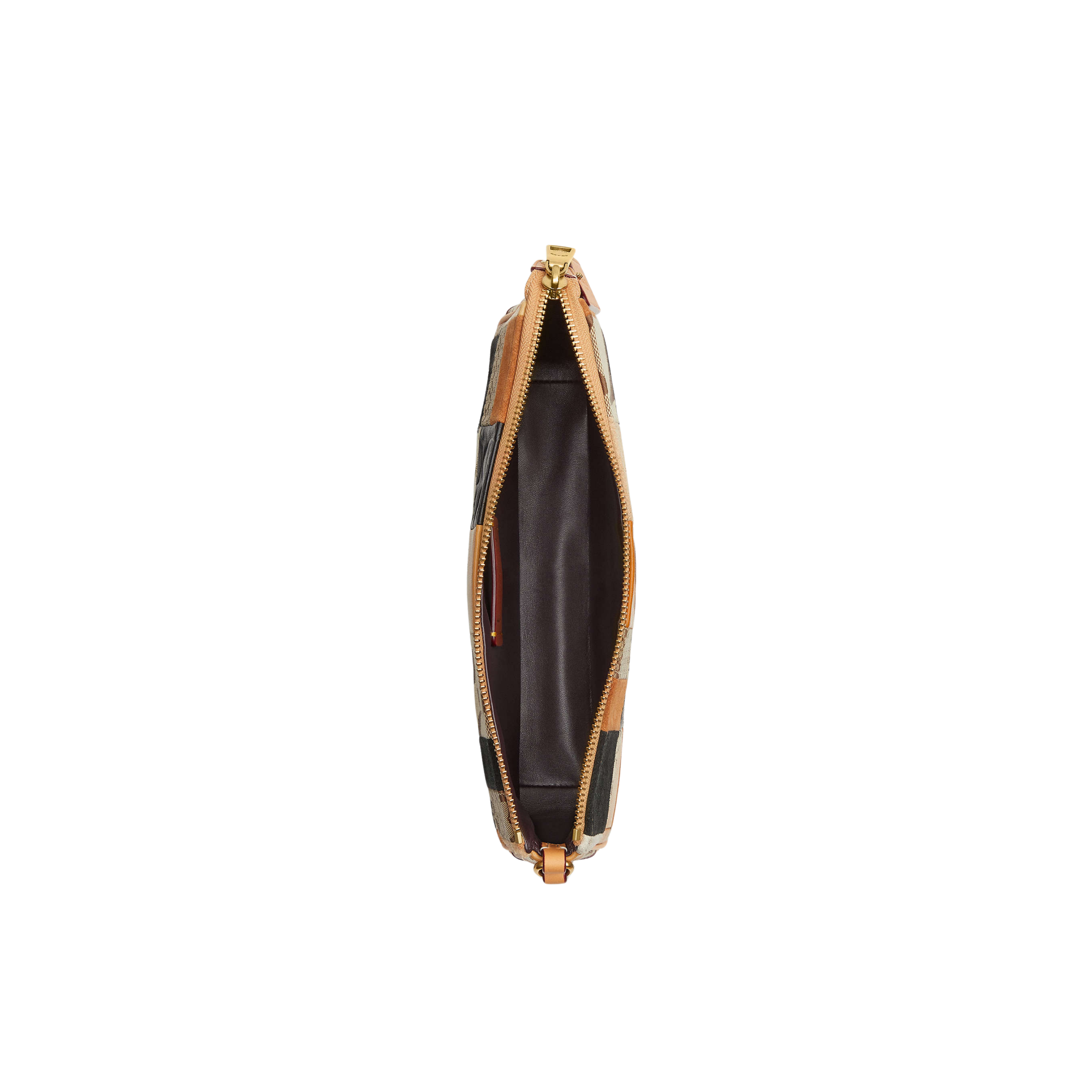 Coach Women Plaza Bag 25 - Brass Brown Multi