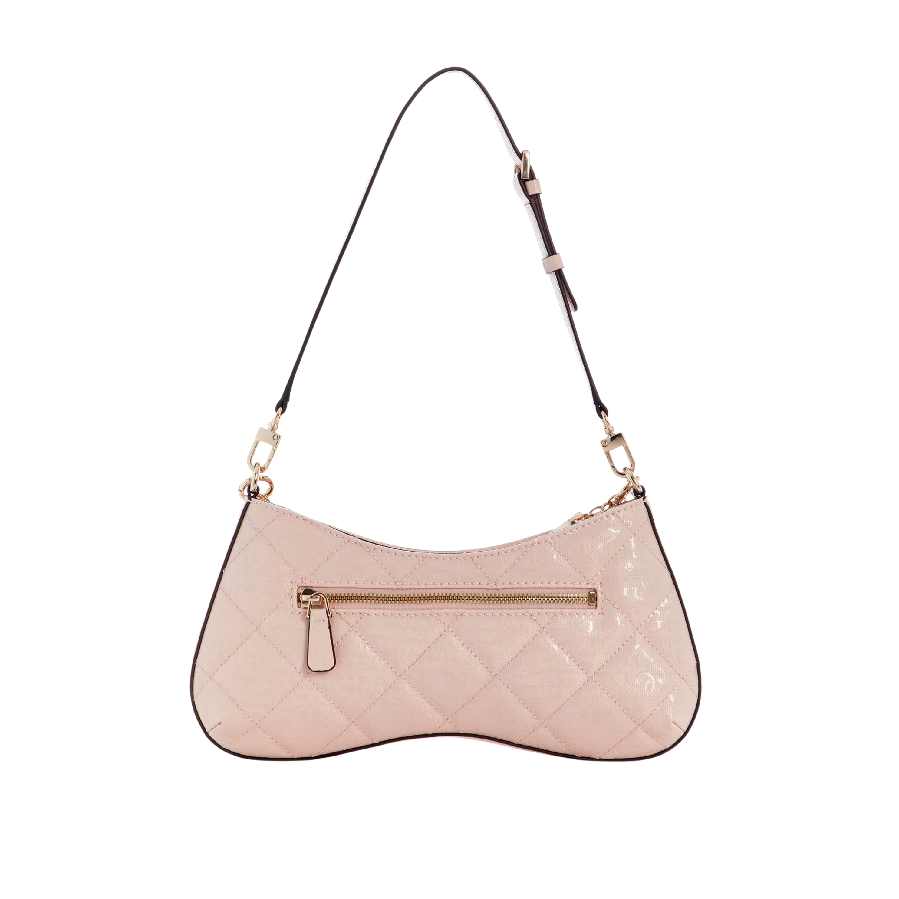 Guess Women Libby Quilted Shoulder Bag - Light Rose
