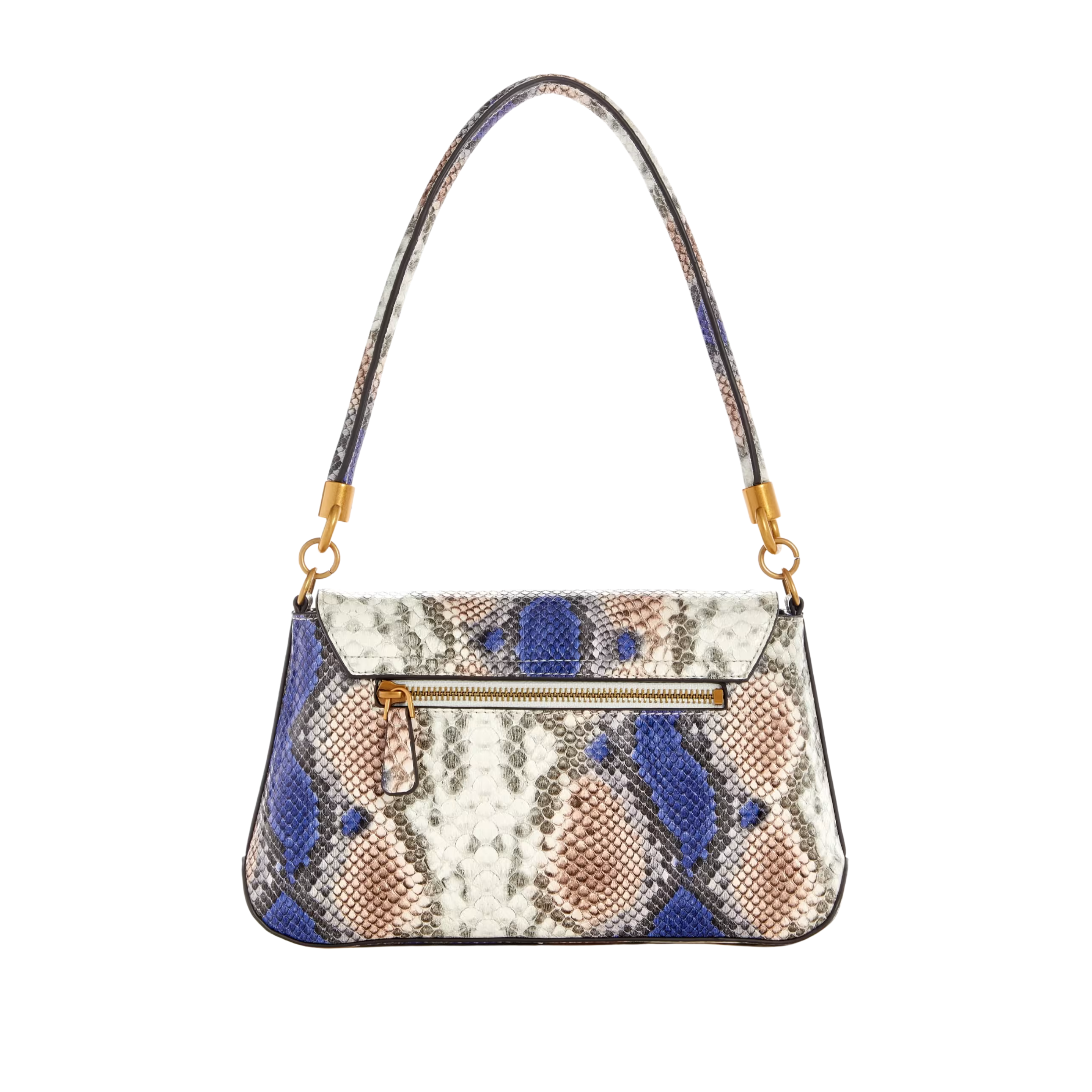 Guess Women Georgina Top Handle Flap - Sapphire Multi