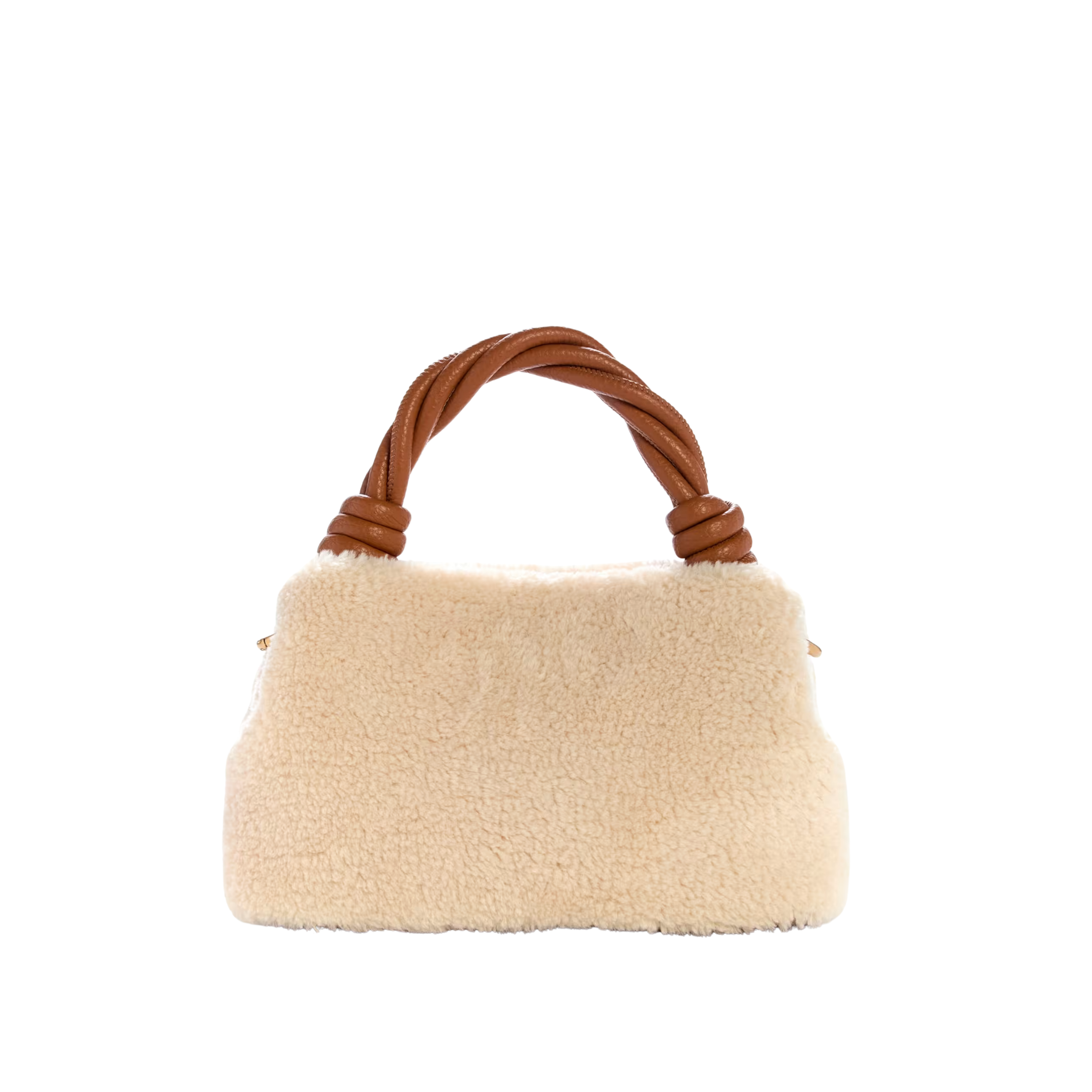 Guess Women Shaida Shearling Top Handle Crossbody - Bleu Nautic Wah