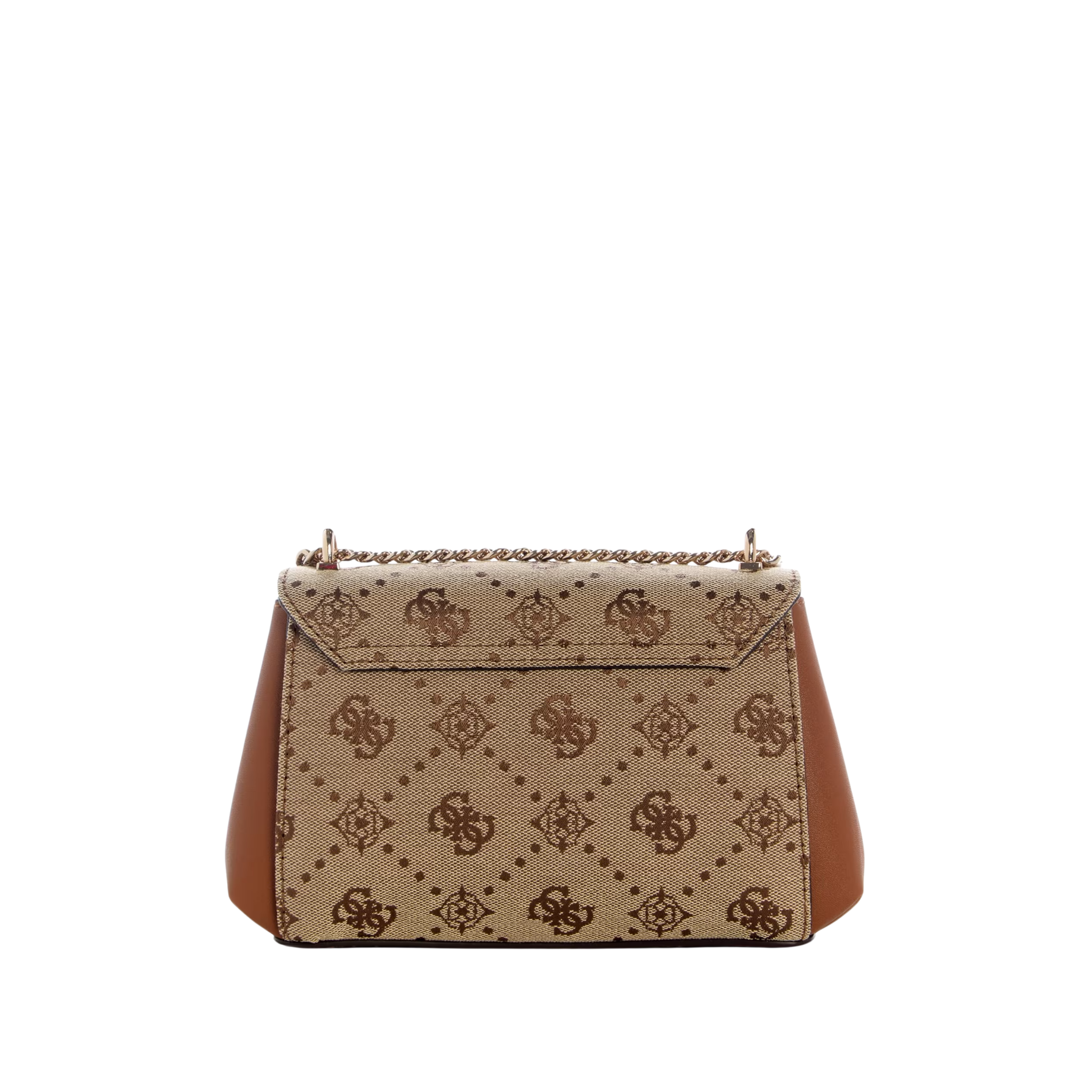 Guess Women Melinda Quattro G Convertible Crossbody - Latte Logo
