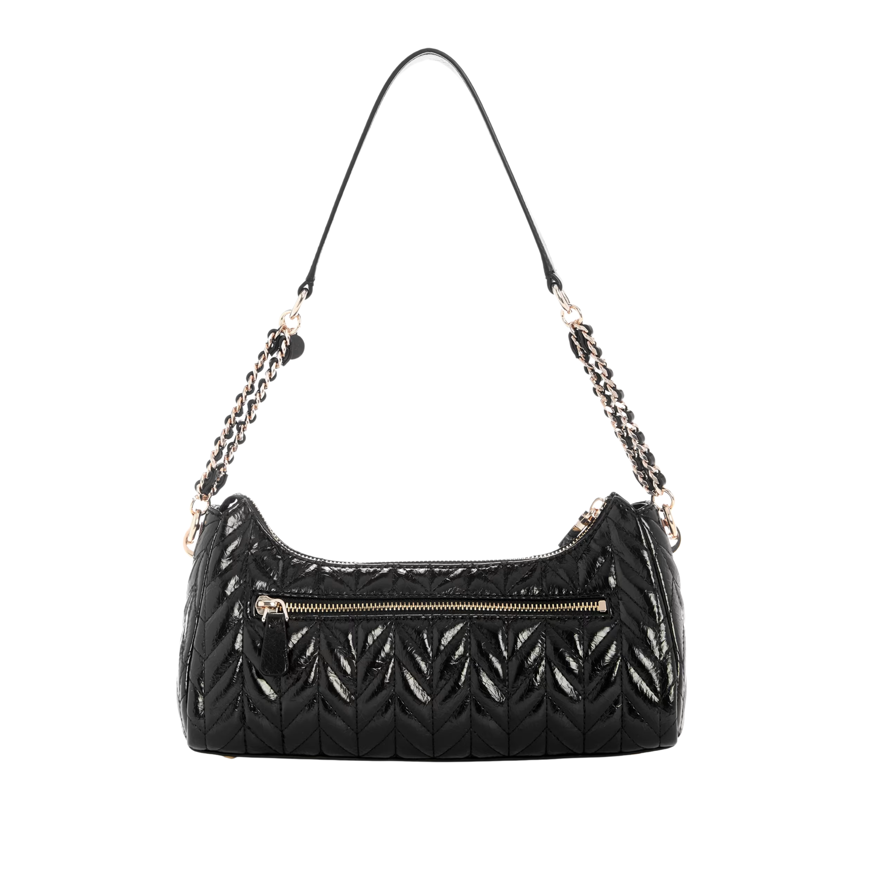 Guess Women Cheryl Quilted Shoulder Bag - Black