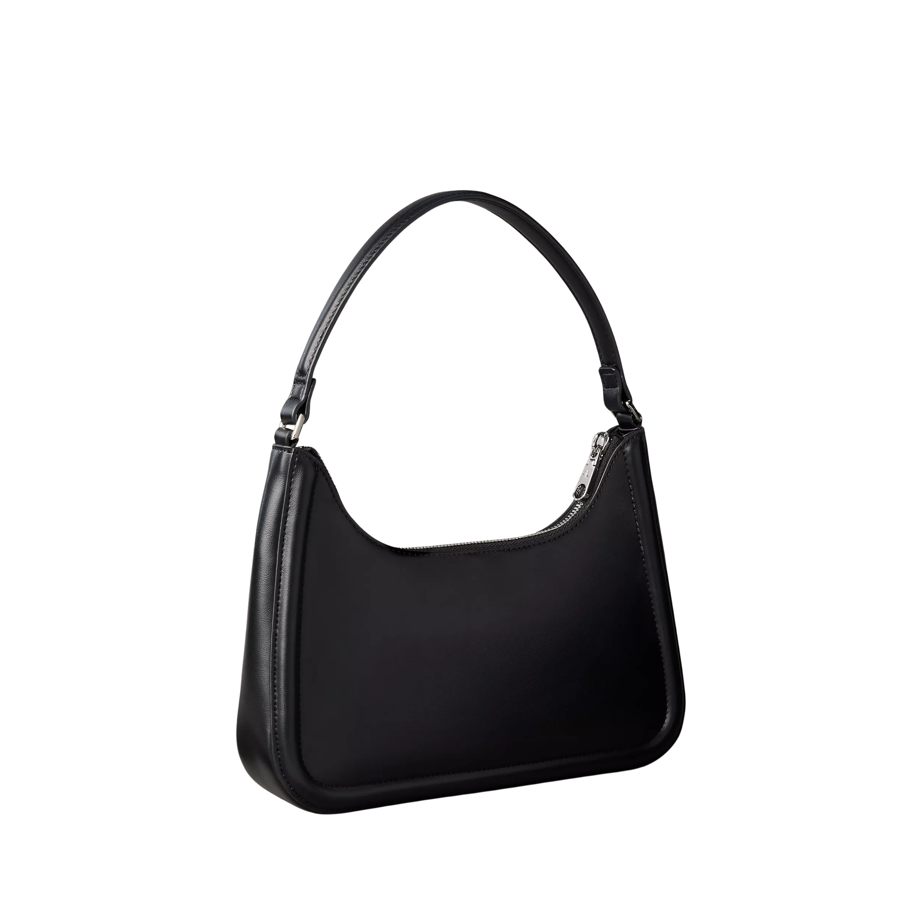 Calvin Klein Women Embossed Monogram Shoulder Bag - Black White
