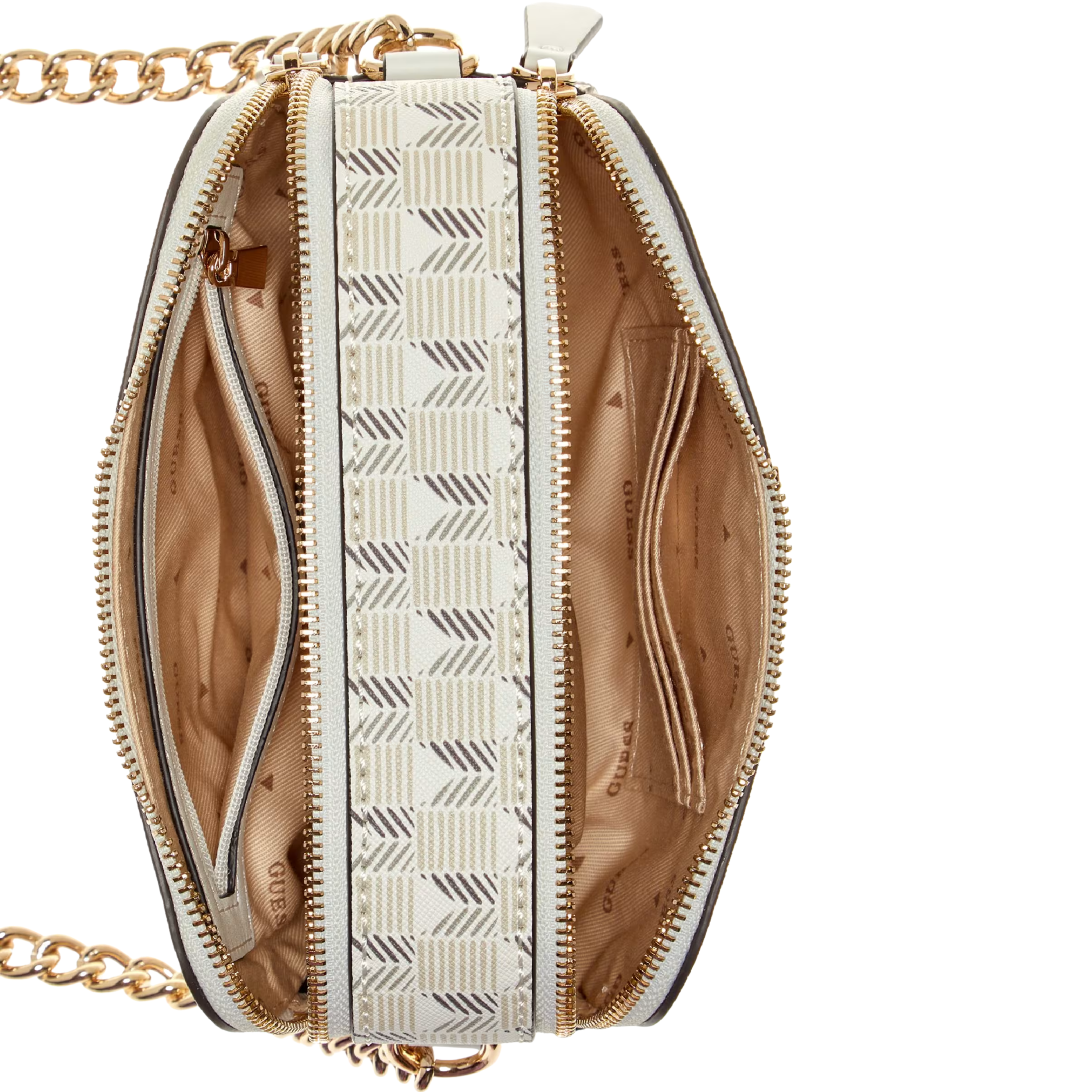 Guess Women Vikky II Crossbody Camera Bag - Steel