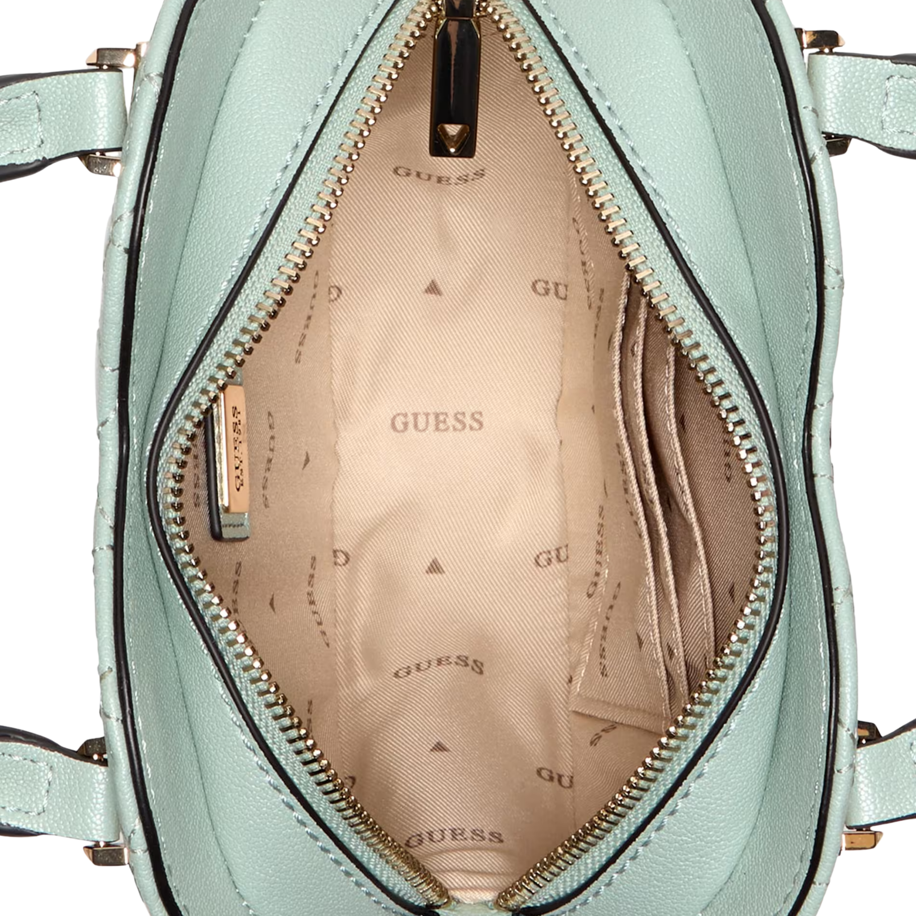 Guess Women Atabey Heart Shaped Crossbody - Light Green