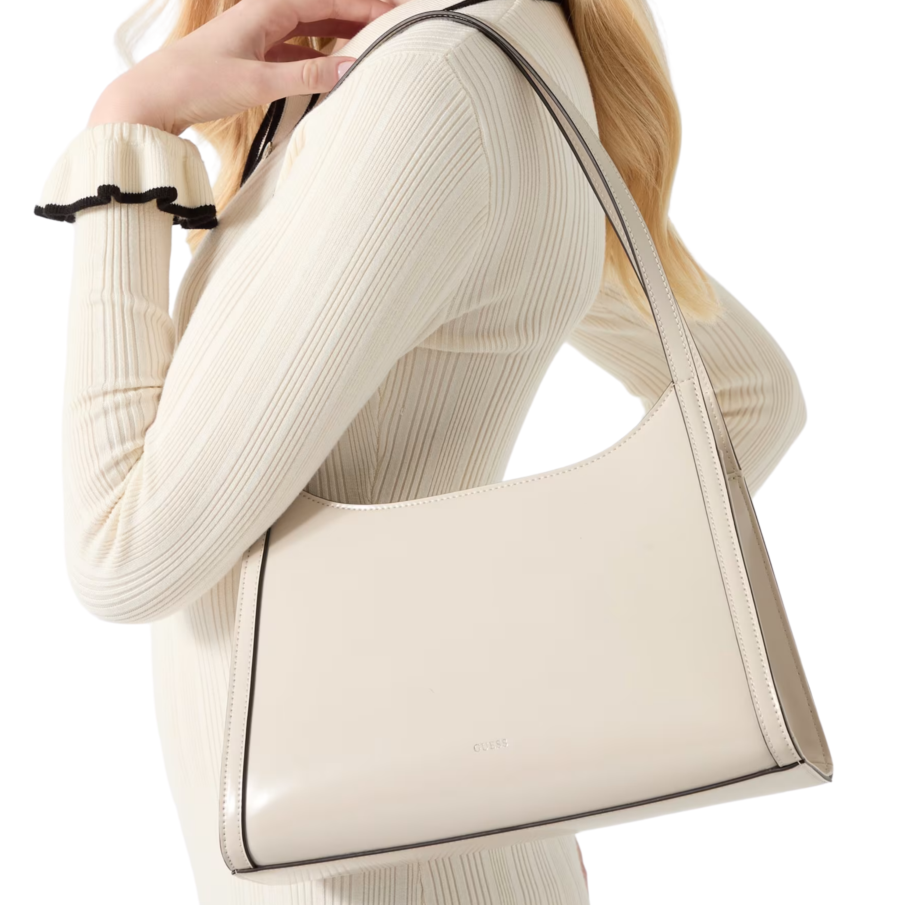 Guess Women Dali Shoulder Bag - Bone