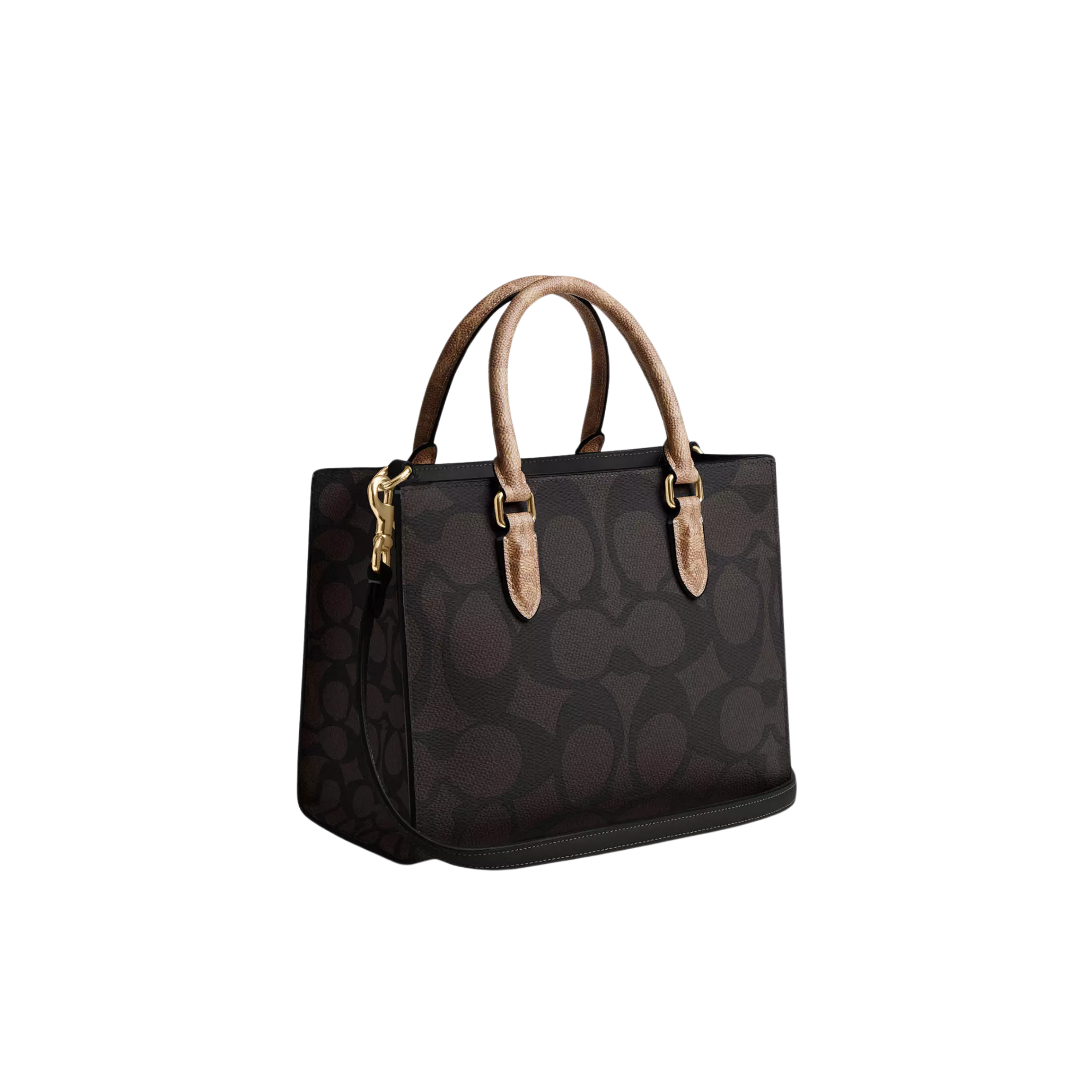 Coach Maggie Small Tote Bag - Walnut Tan
