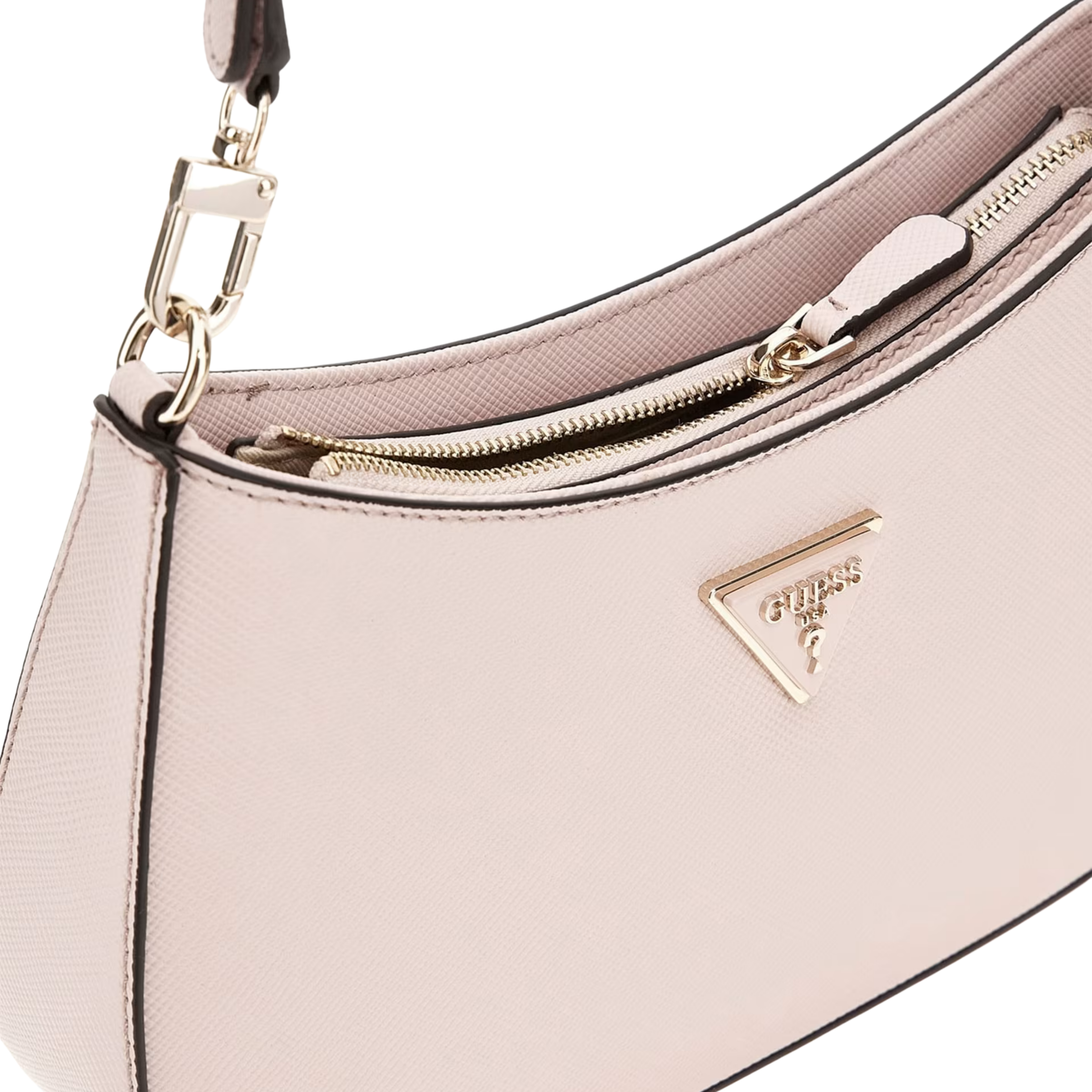 Guess Women Noelle Saffiano Shoulder Bag - Light Rose