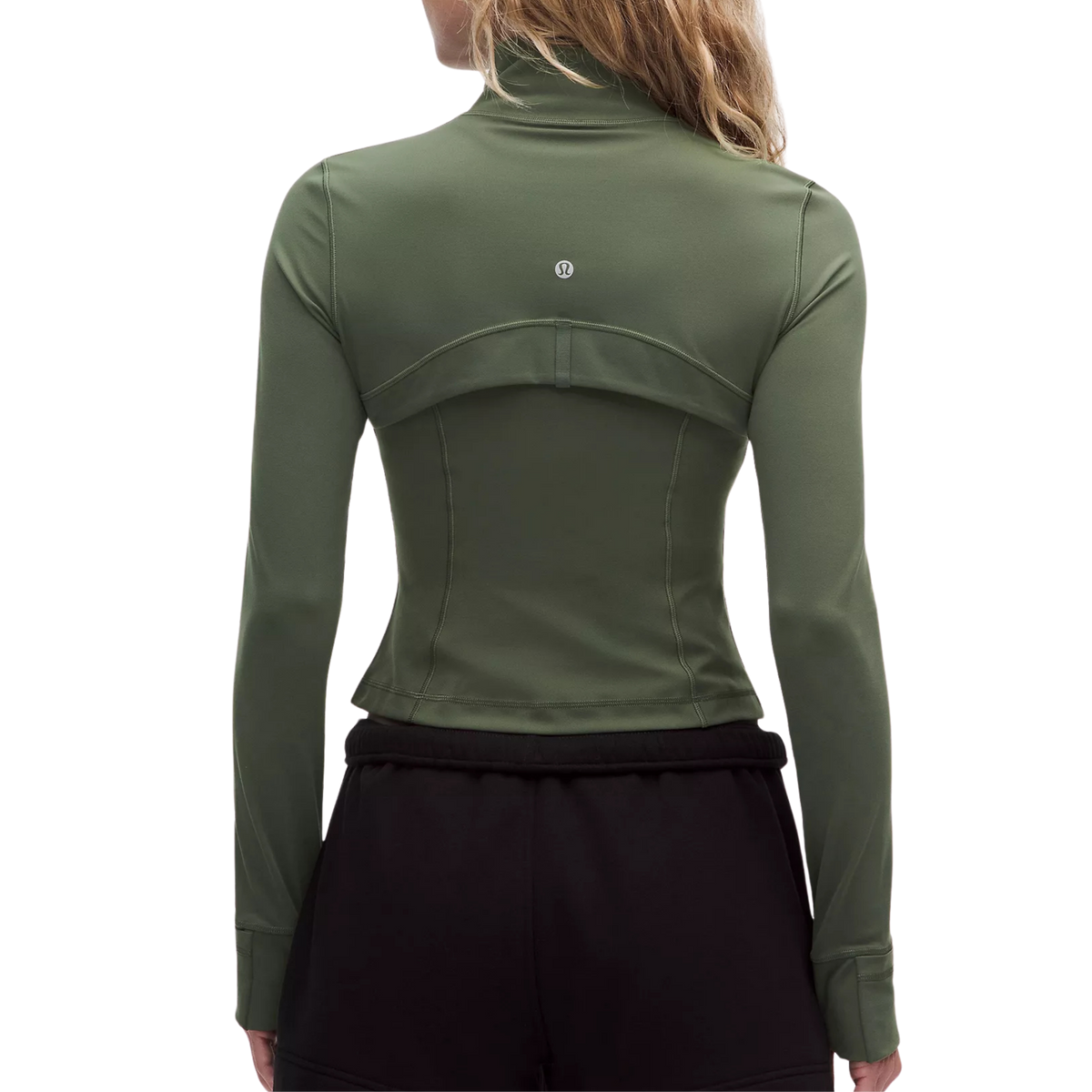 Lululemon Define Cropped Jacket - Sassy Sage