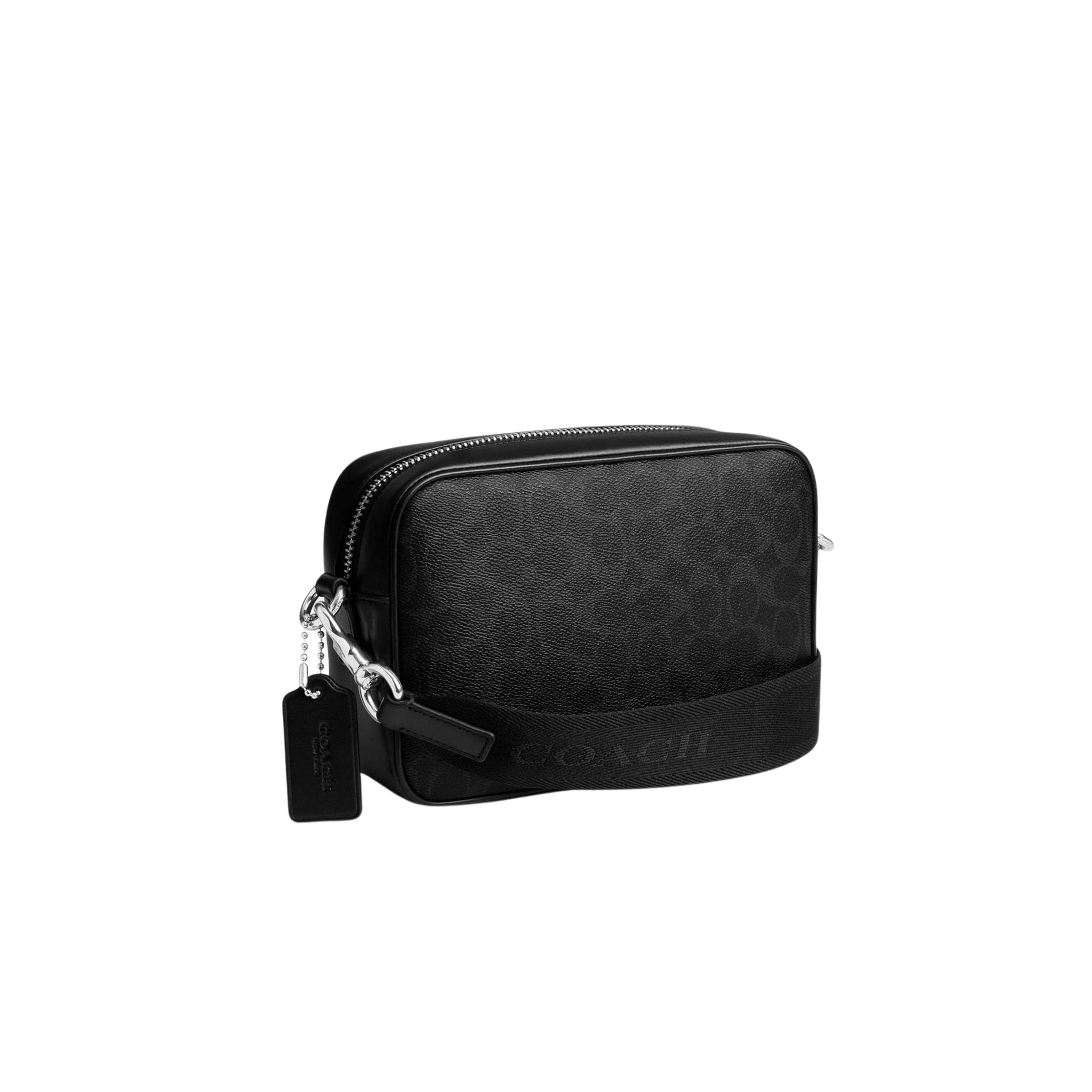 Coach Men Radio Camera Bag - Black Signature