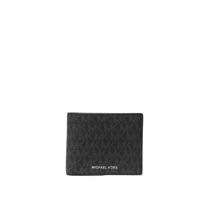 Michael Kors Men Cooper Logo Billfold Wallet With Passcase - Black