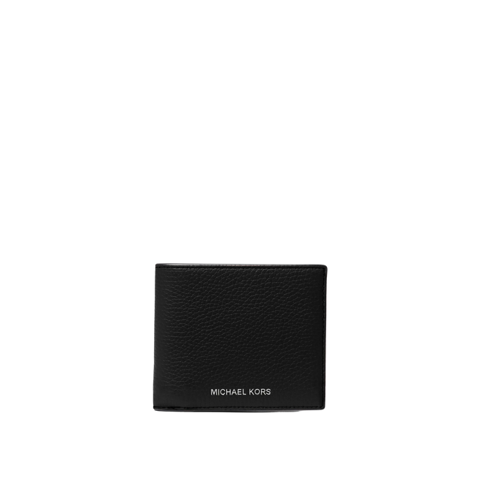 Michael Kors Men Cooper Pebbled Leather Billfold Wallet - Black