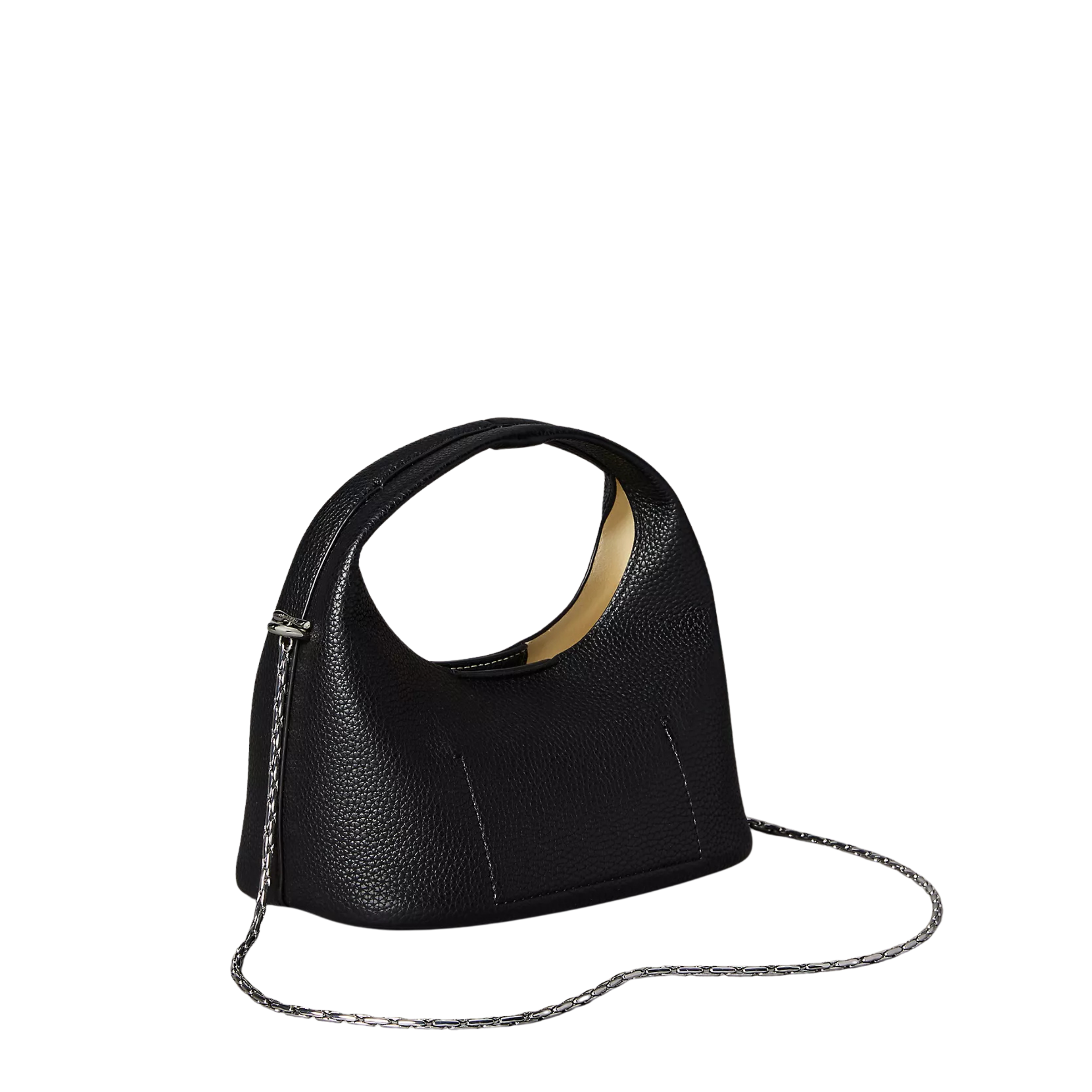 Calvin Klein Women Pebble Grain Small Slouchy Bag - Black