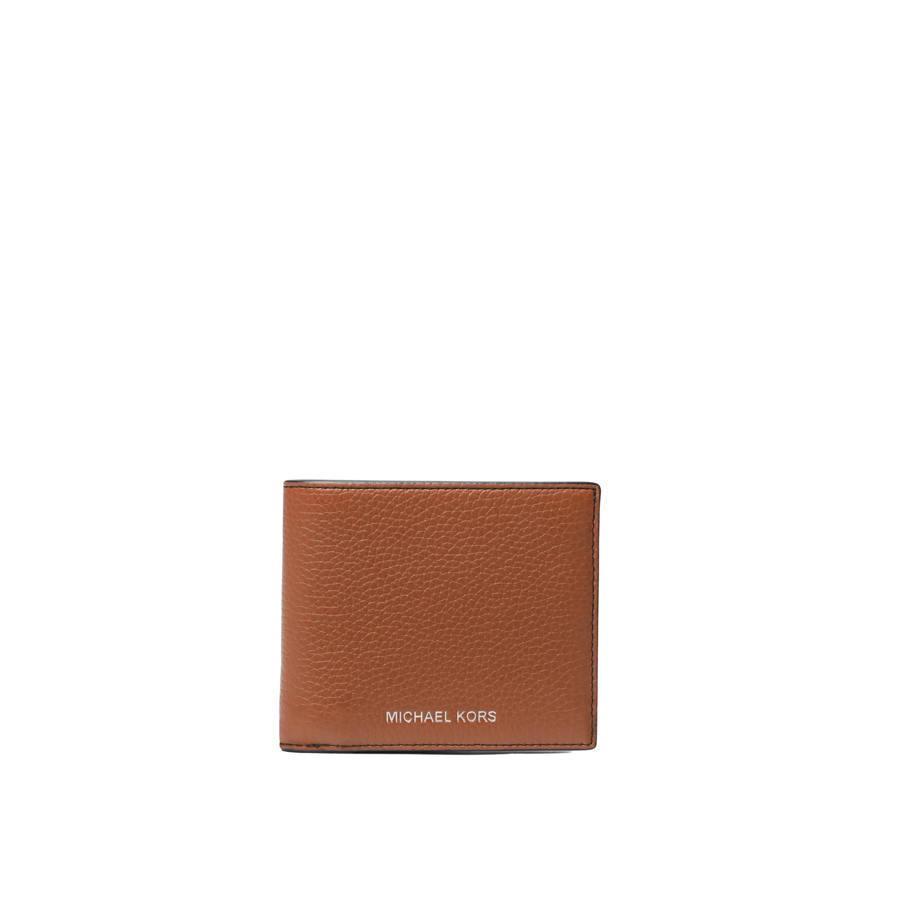 Michael Kors Men Cooper Pebbled Leather Billfold Wallet - Luggage