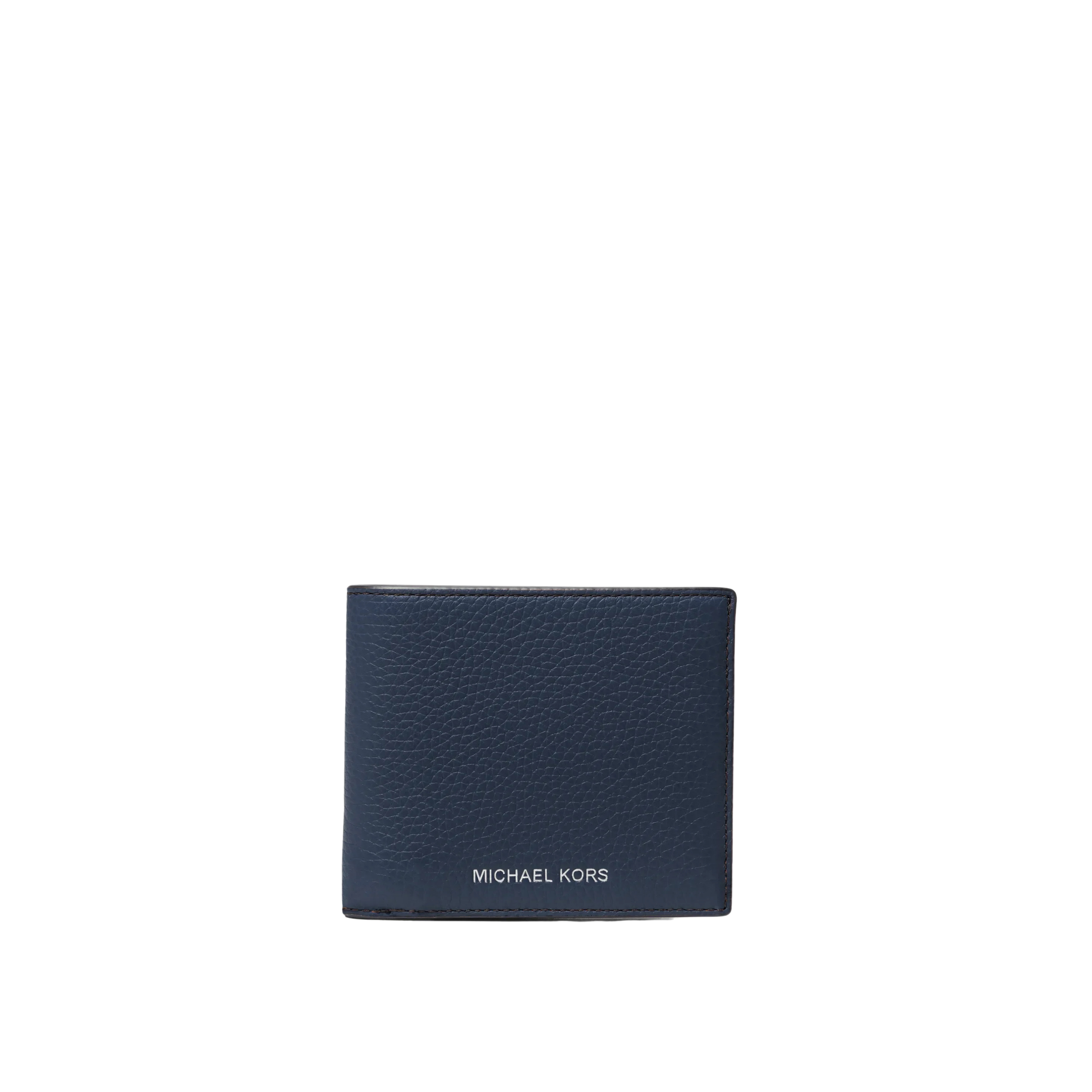 Michael Kors Men Cooper Pebbled Leather Billfold Wallet - Navy