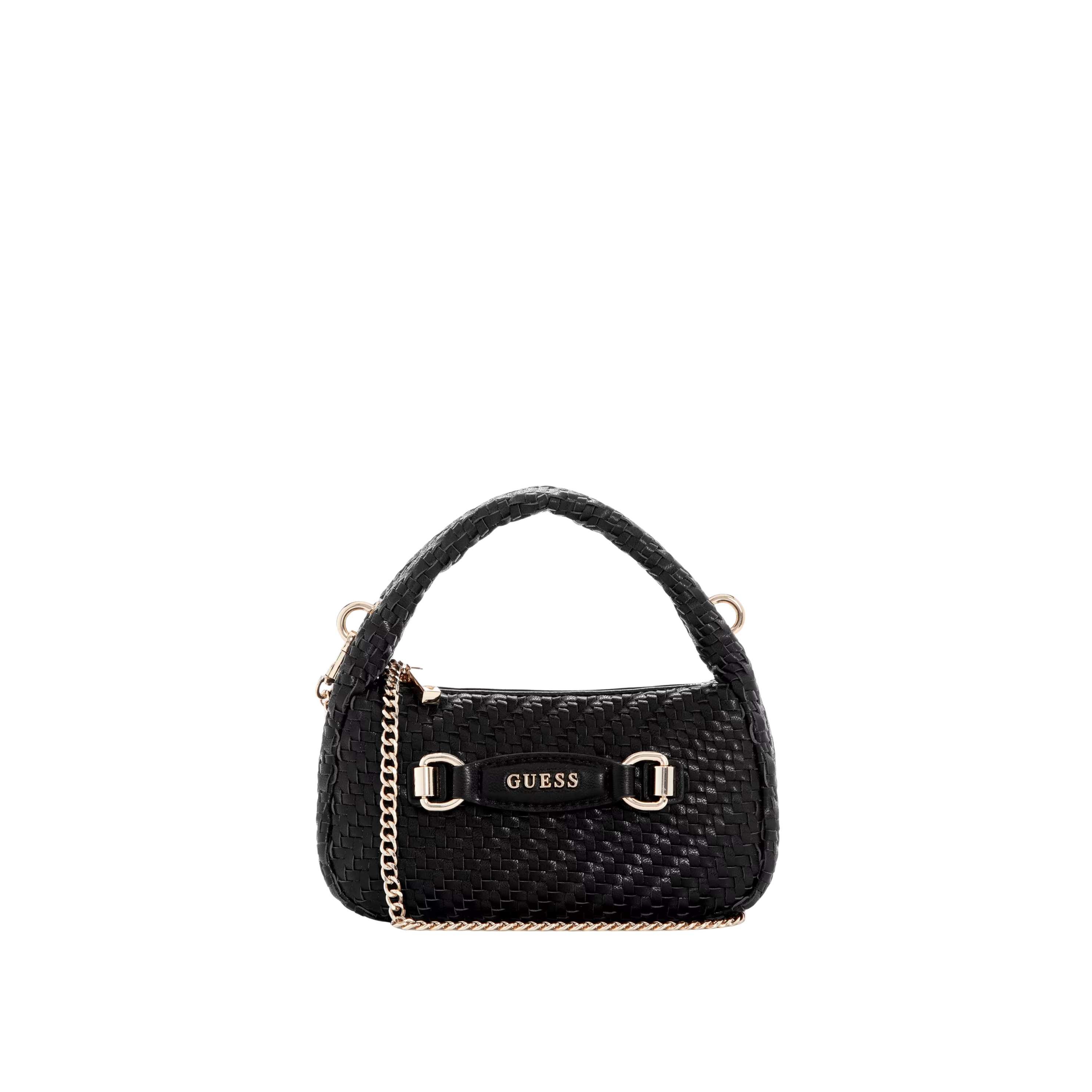 Guess Women Francy Mini Hobo - Black