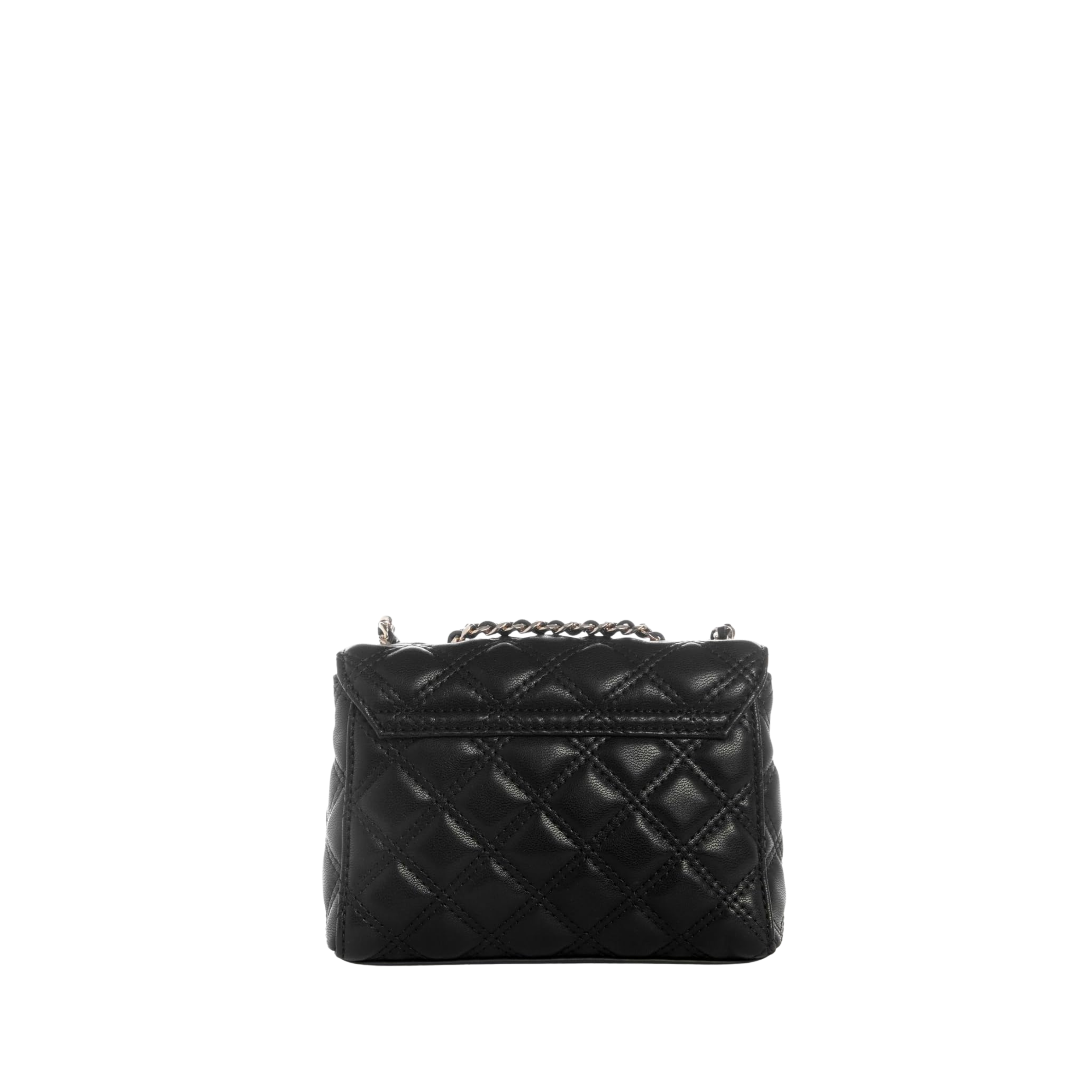 Guess Women Giully Quilted Mini Crossbody - Black