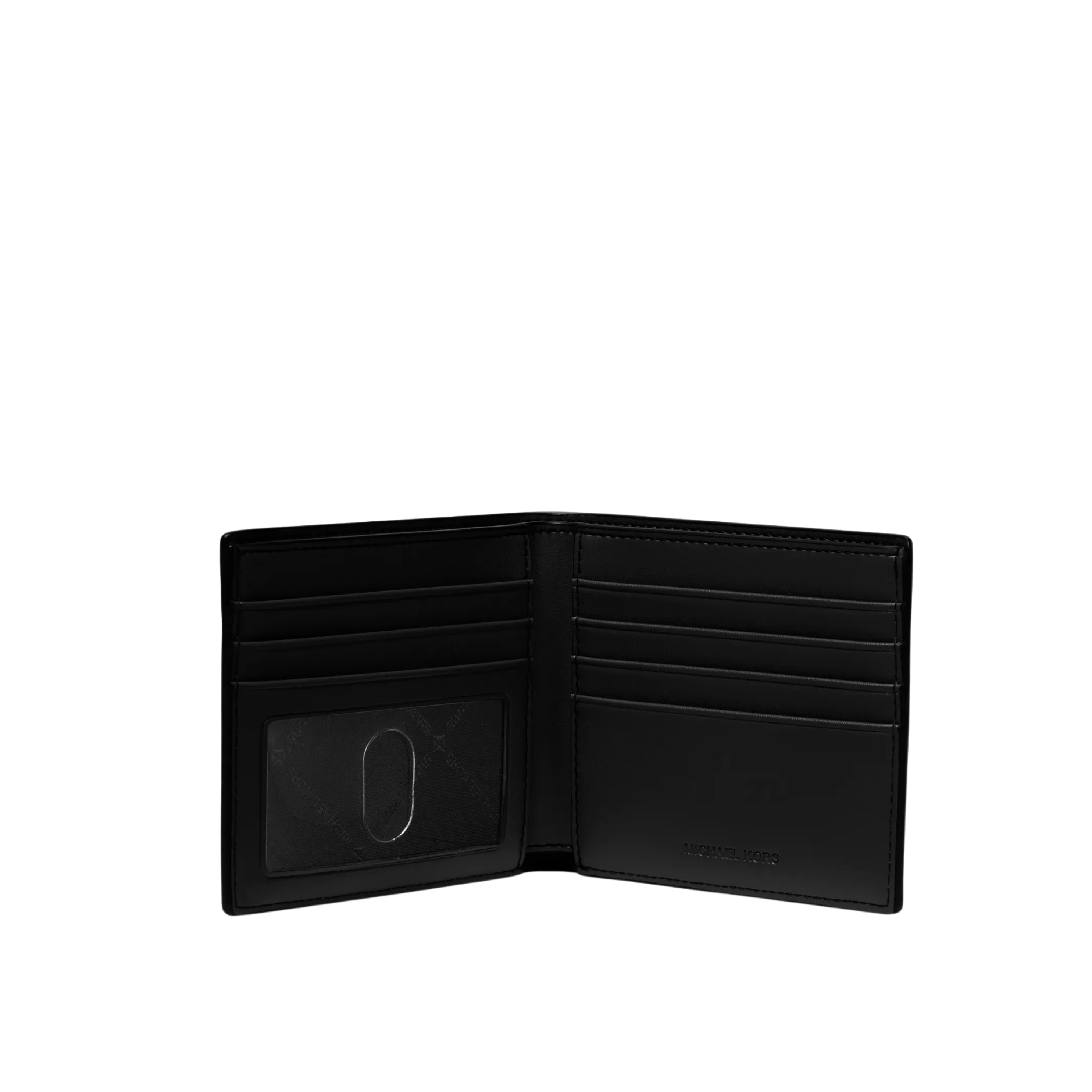 Michael Kors Men Cooper Pebbled Leather Billfold Wallet - Black