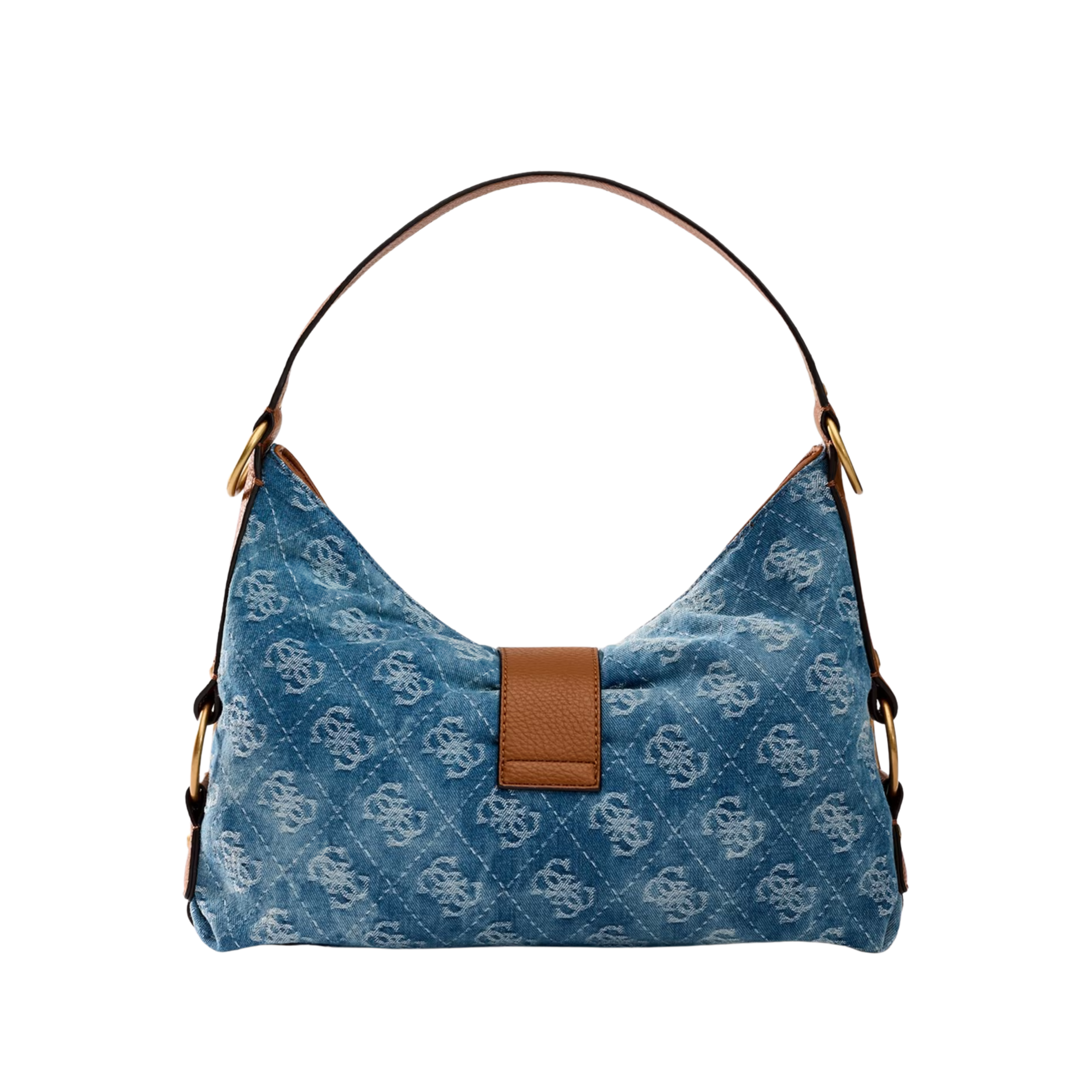 Guess Women Camden Medium Shoulder Bag - Light Blue