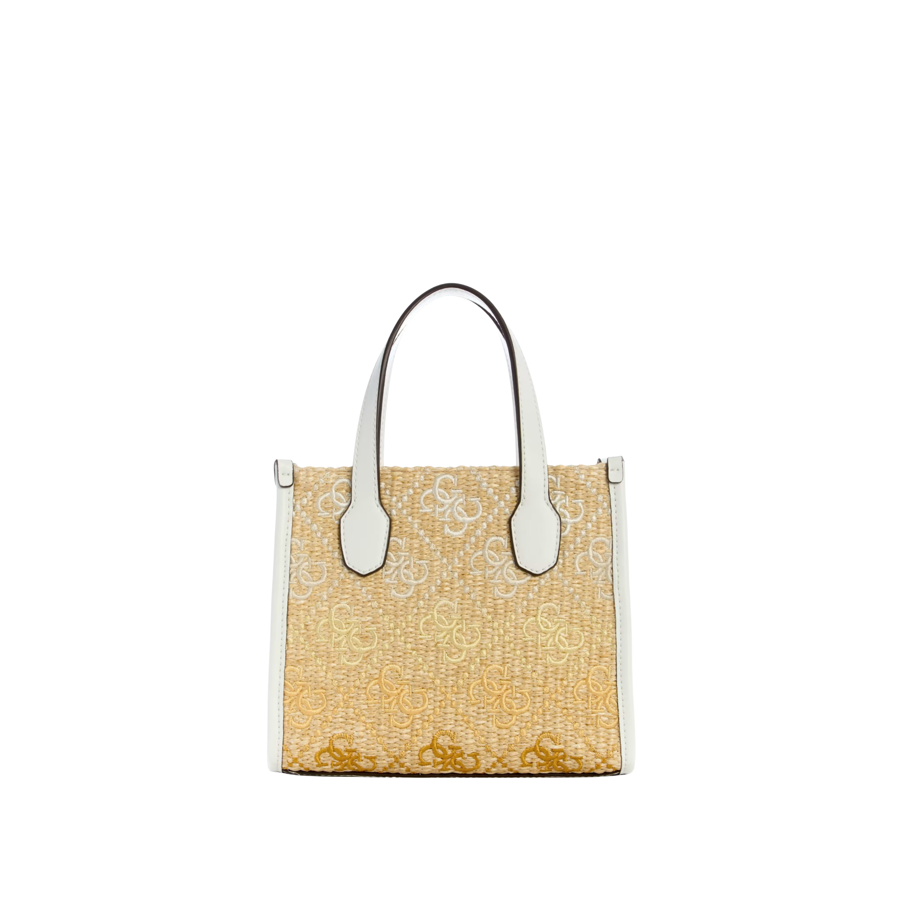 Guess Women Silvana Raffia Mini Tote - Chino