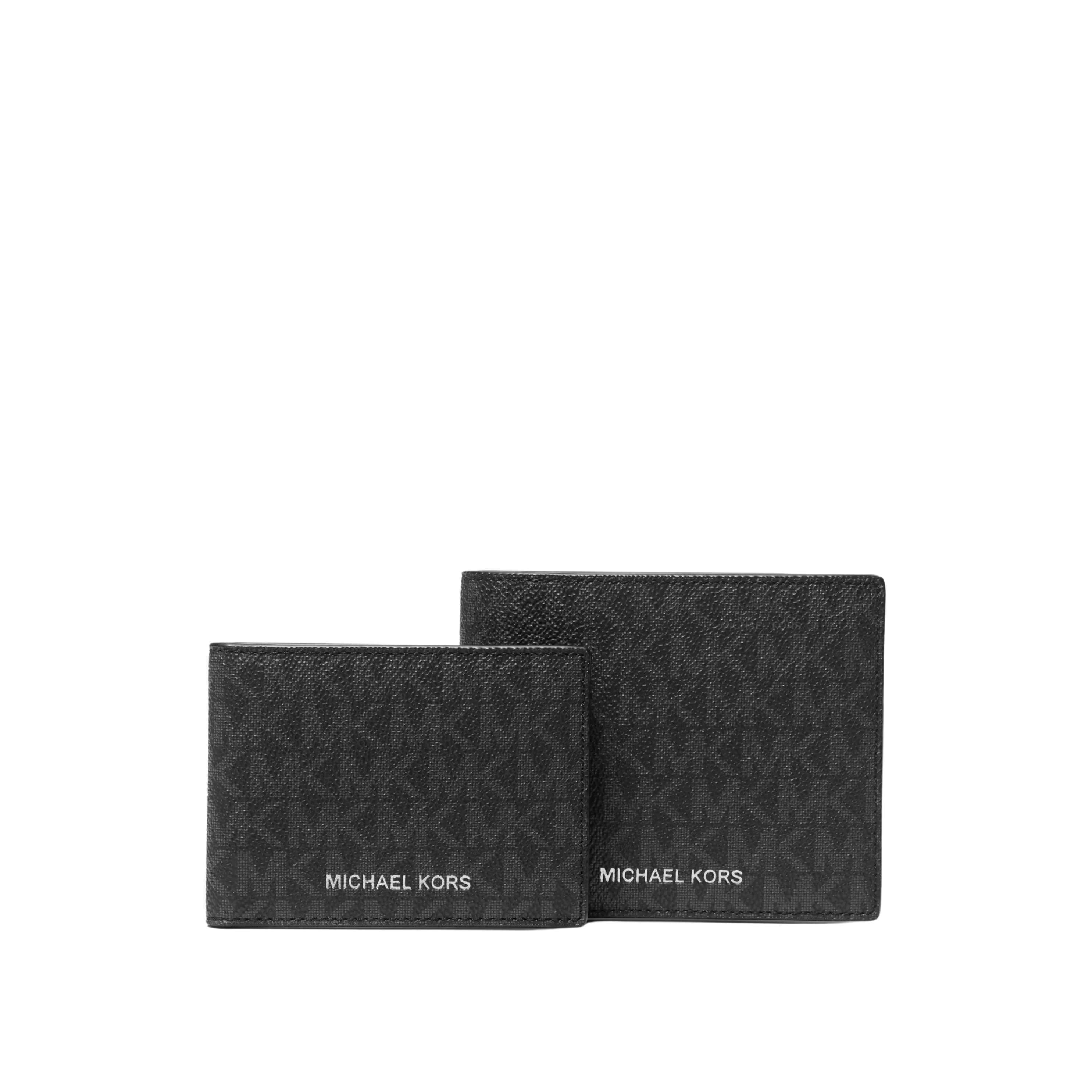 Michael Kors Men Cooper Logo Billfold Wallet With Passcase - Black