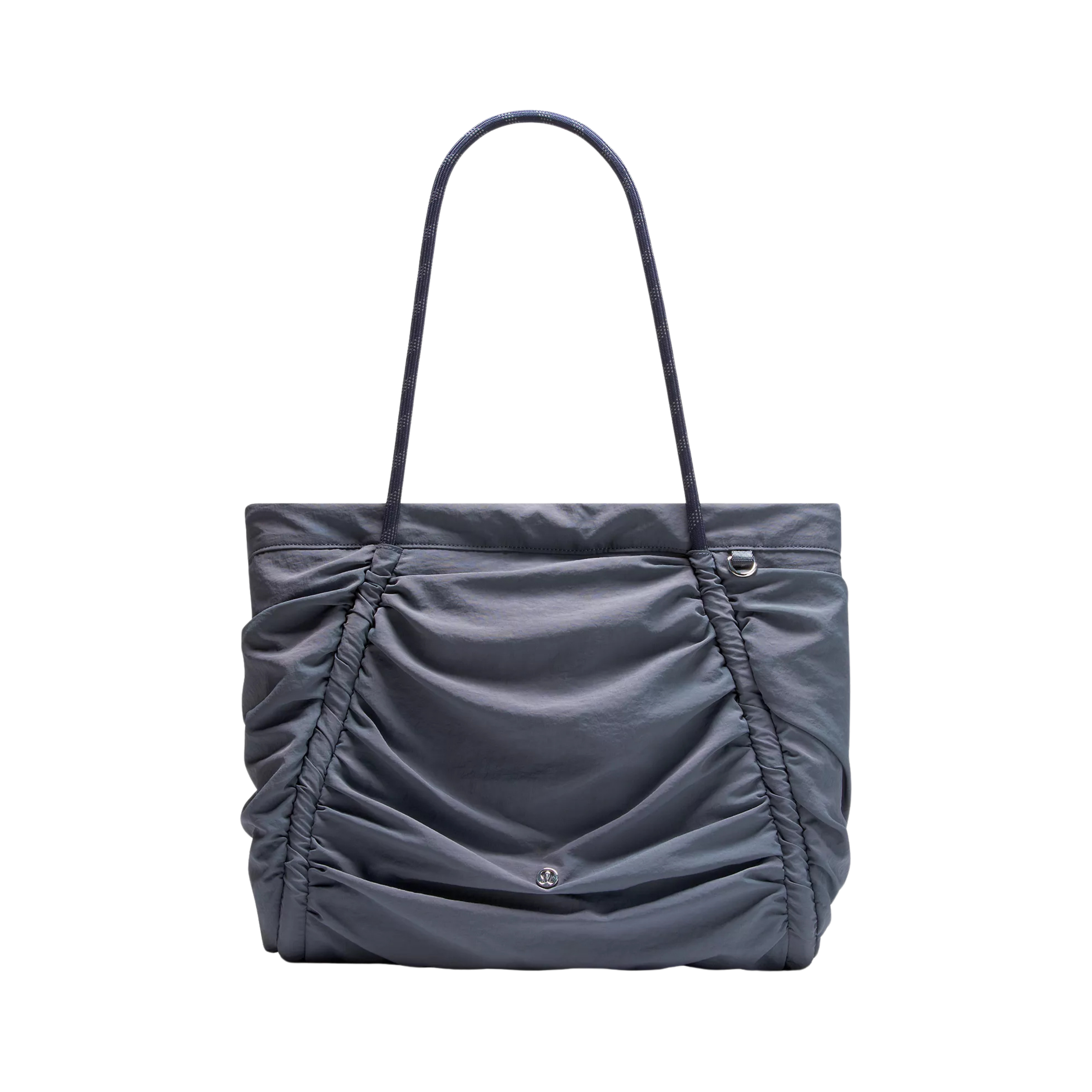 Lululemon Ruched Tote Bag 24L - Dusty Diamond True Navy Silver