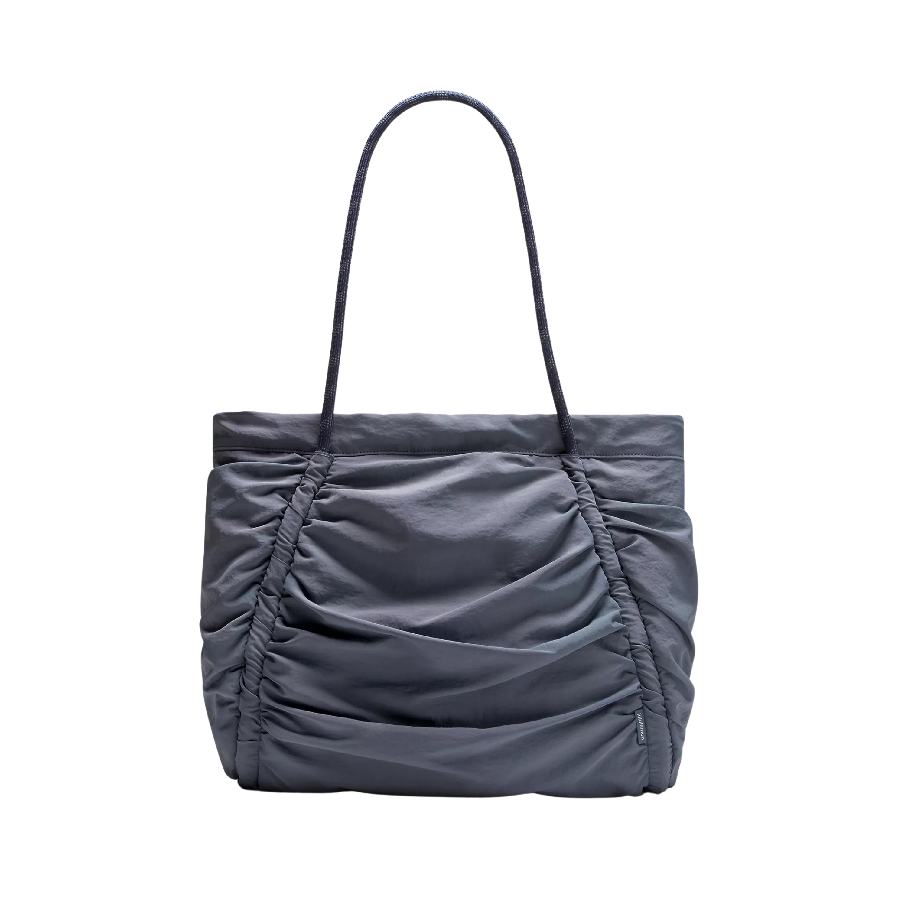 Lululemon Ruched Tote Bag 24L - Dusty Diamond True Navy Silver