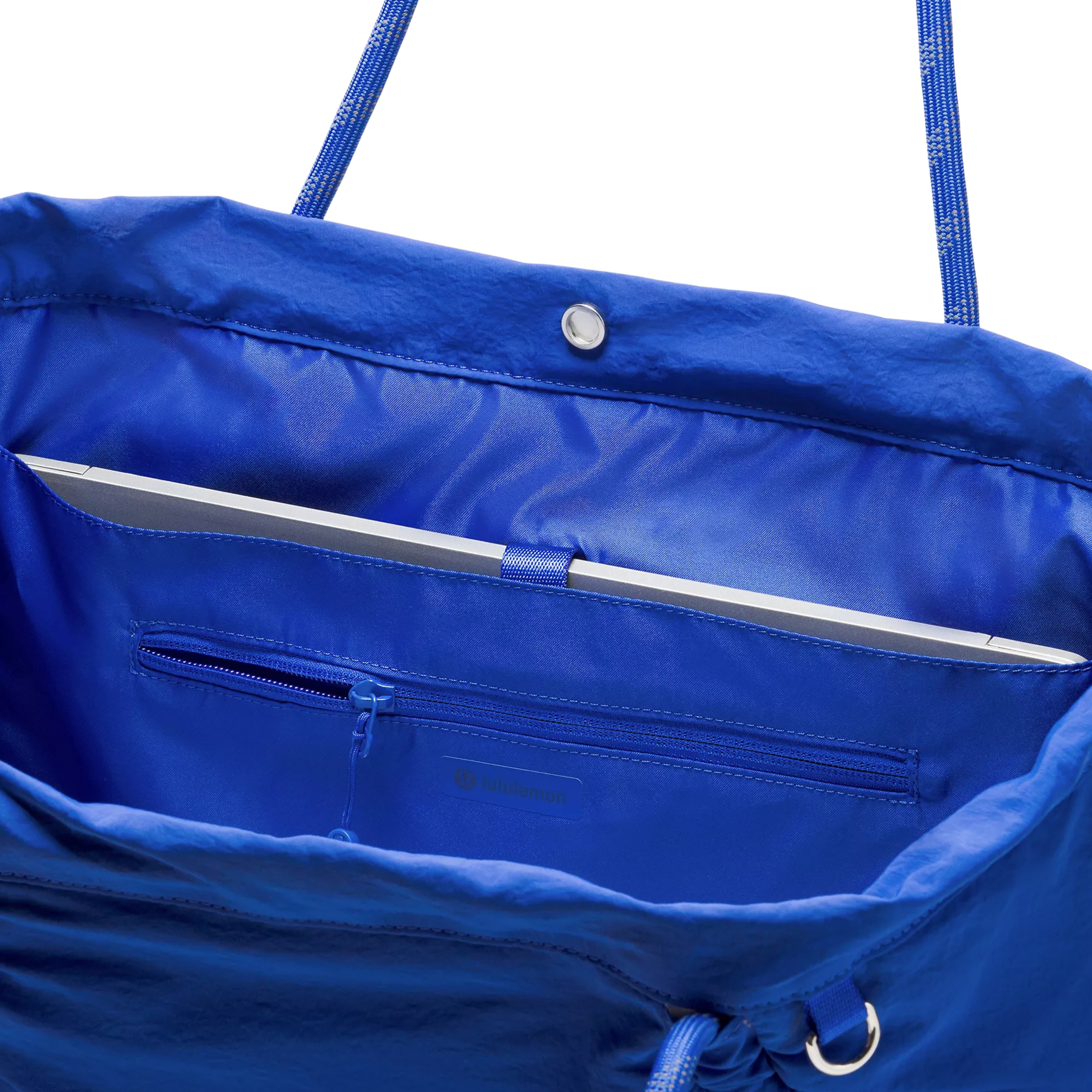 Lululemon Ruched Tote Bag 24L - Beach Ball Blue Silver