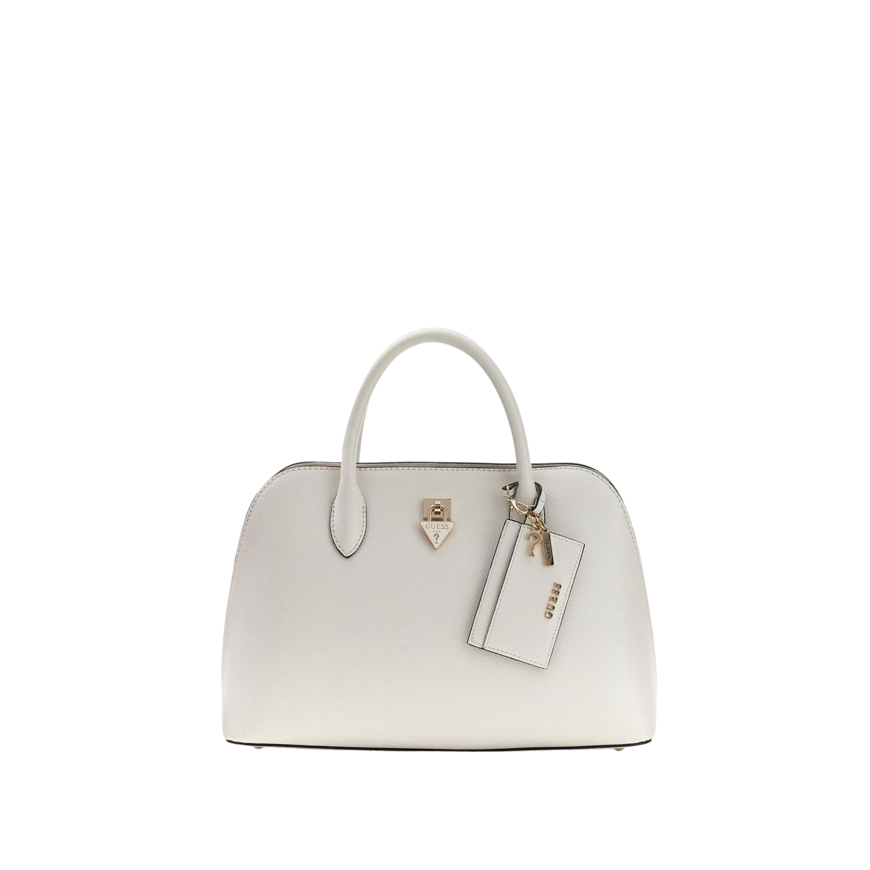 Guess Women Patsie Satchel - Off White