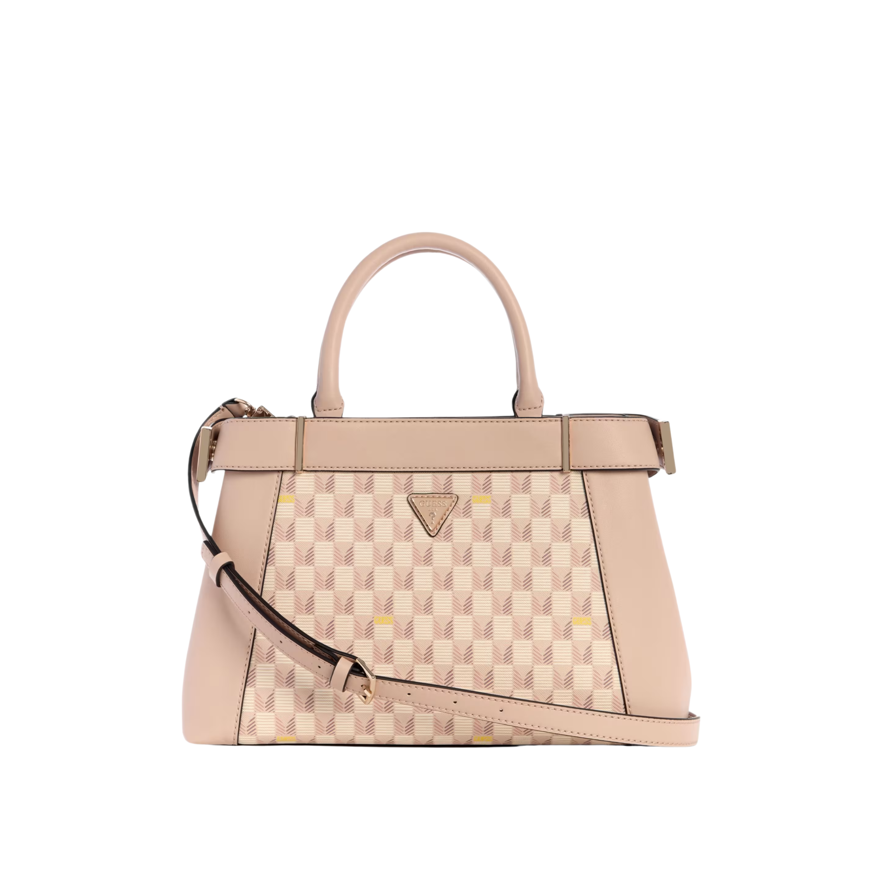 Guess Women G Wave II Satchel - Blush Logo