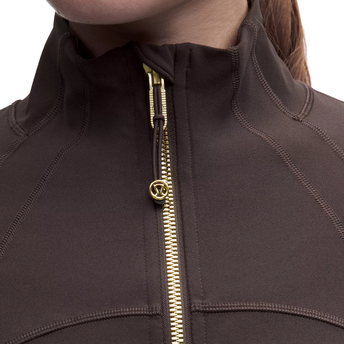 Lululemon Define Jacket - Mahogany Muse Gold