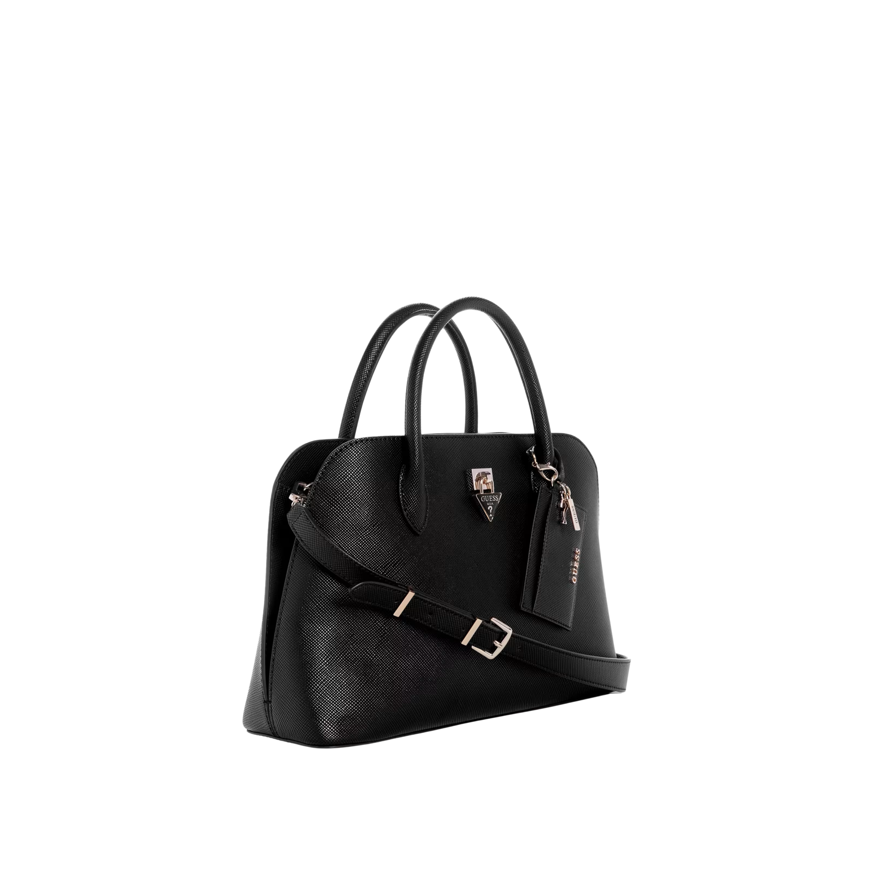 Guess Women Patsie Satchel - Black