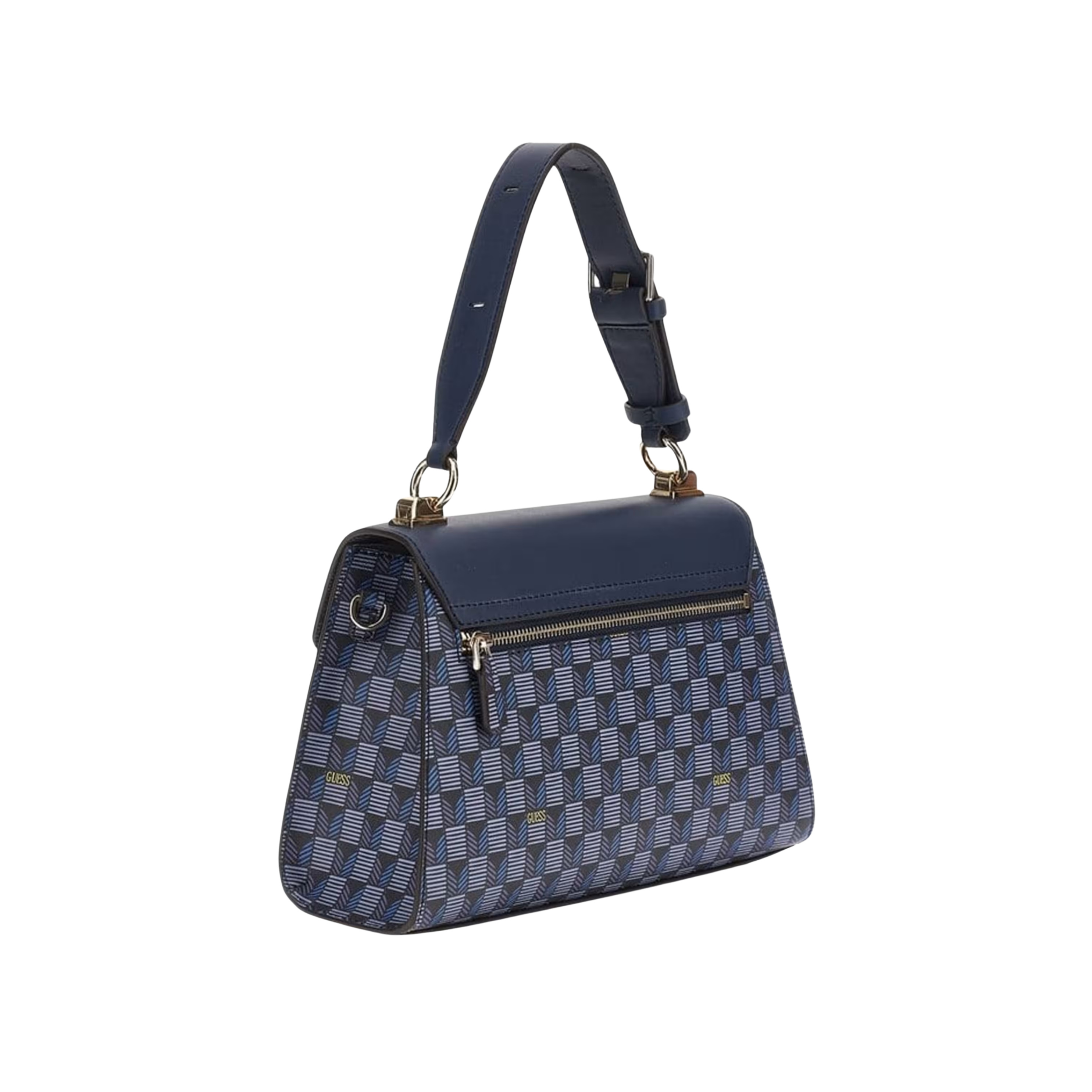 Guess Women G Wave II Top Handle Bag - Burnt Orange