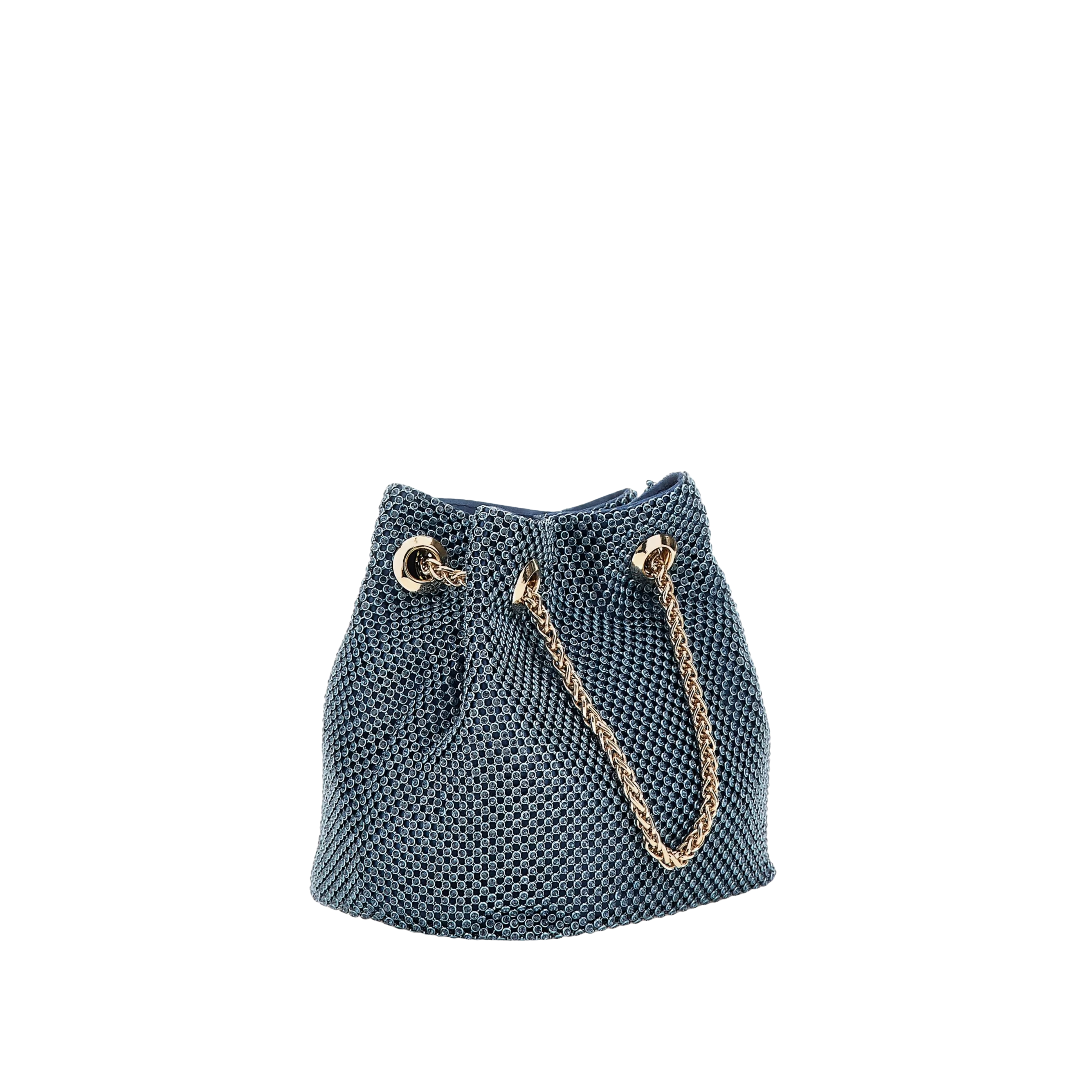 Guess Women Zalina Mesh Pouch - Slate