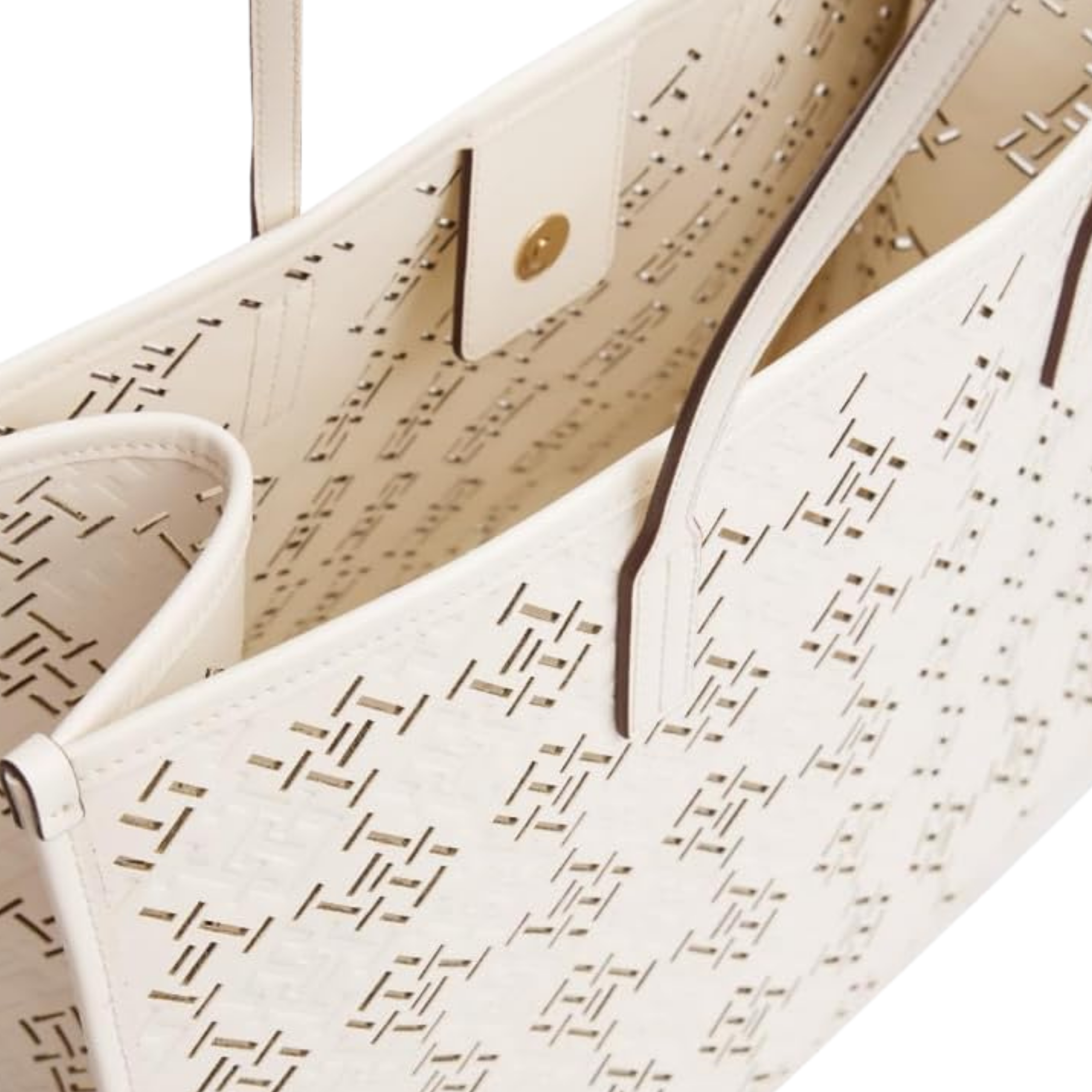 Tommy Hilfiger Women Monogram City Tote - Ivory Petal