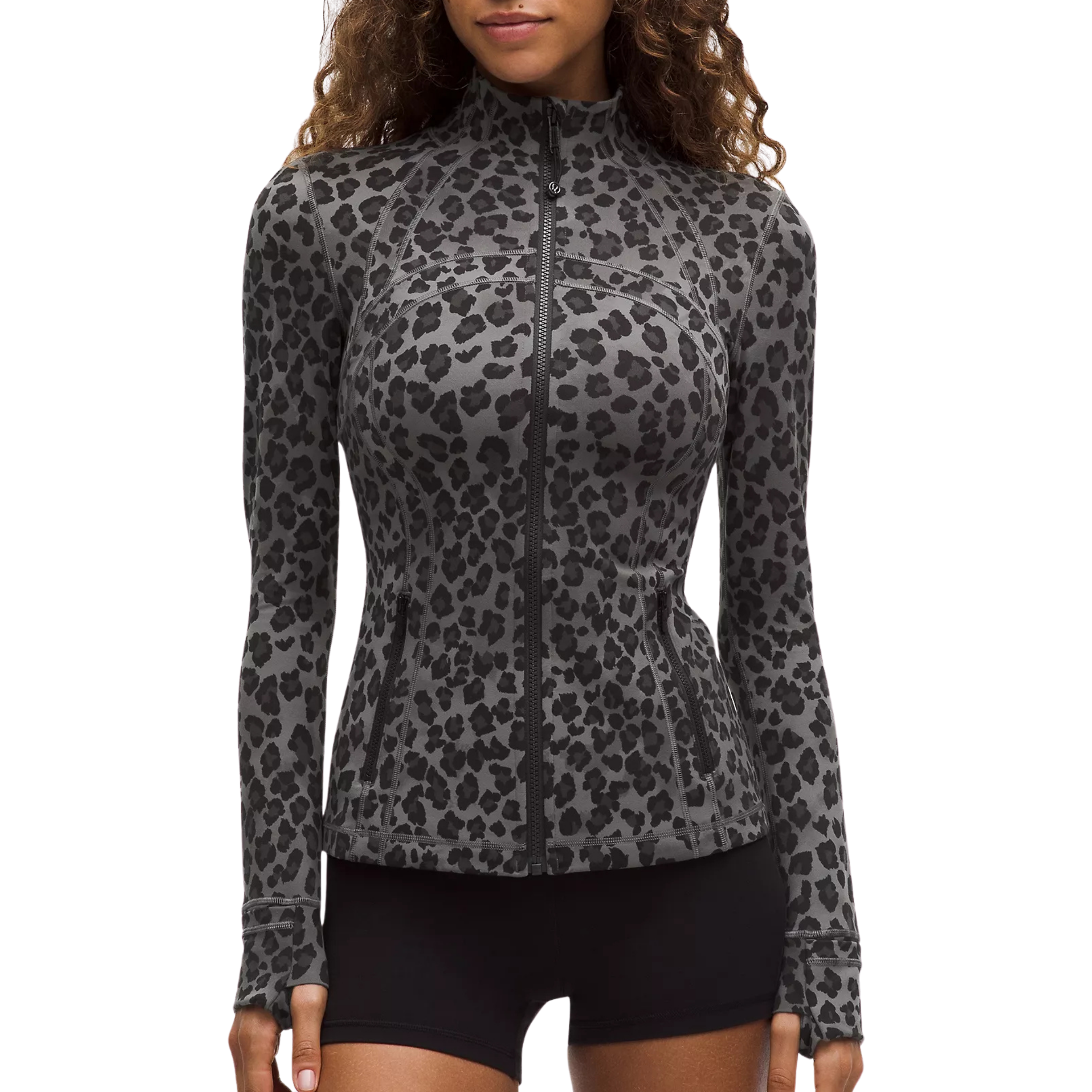 Lululemon Define Jacket - True Leopard Black Multi