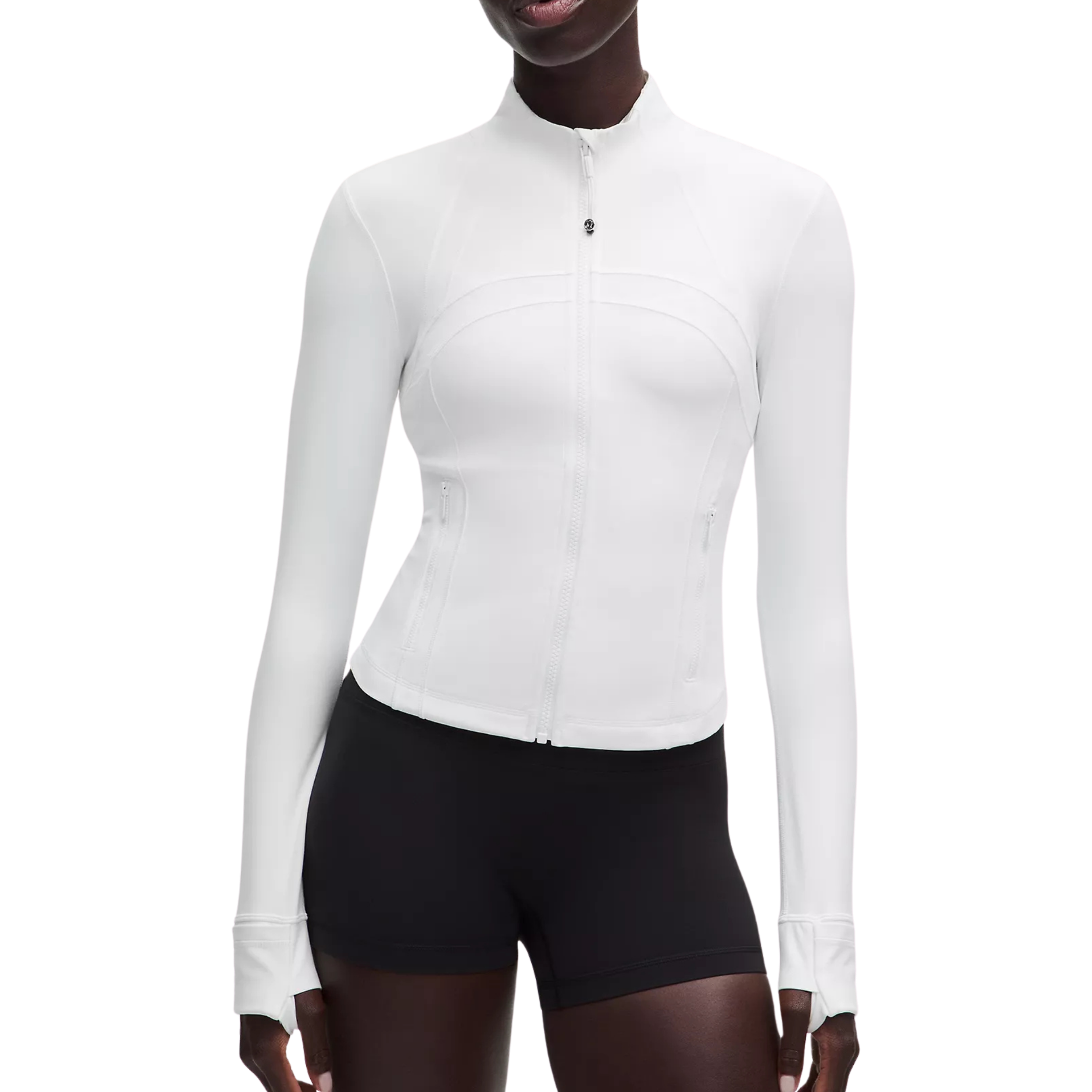 Lululemon Define Cropped Jacket - White