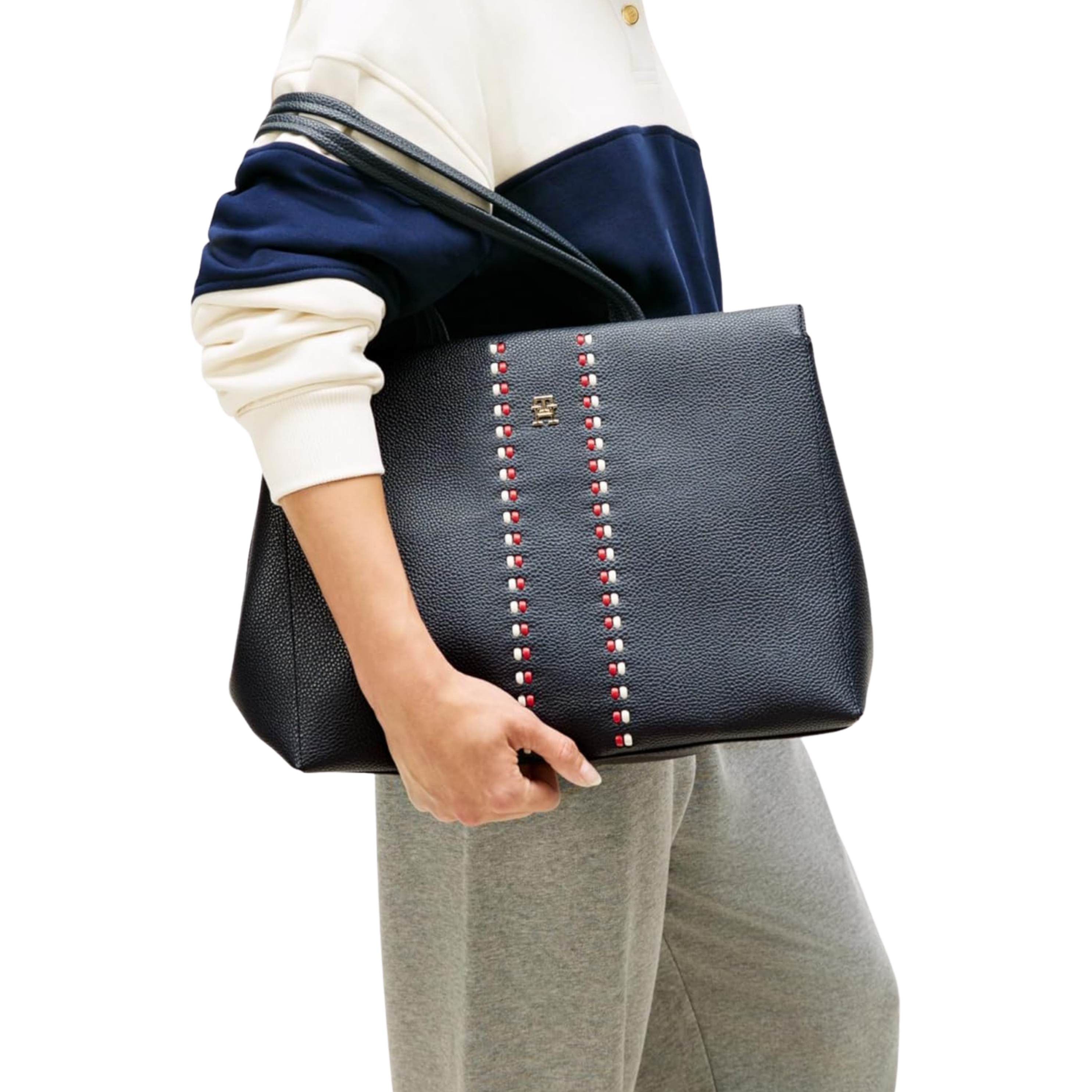 Tommy Hilfiger Women Timeless Large Tote - Space Blue