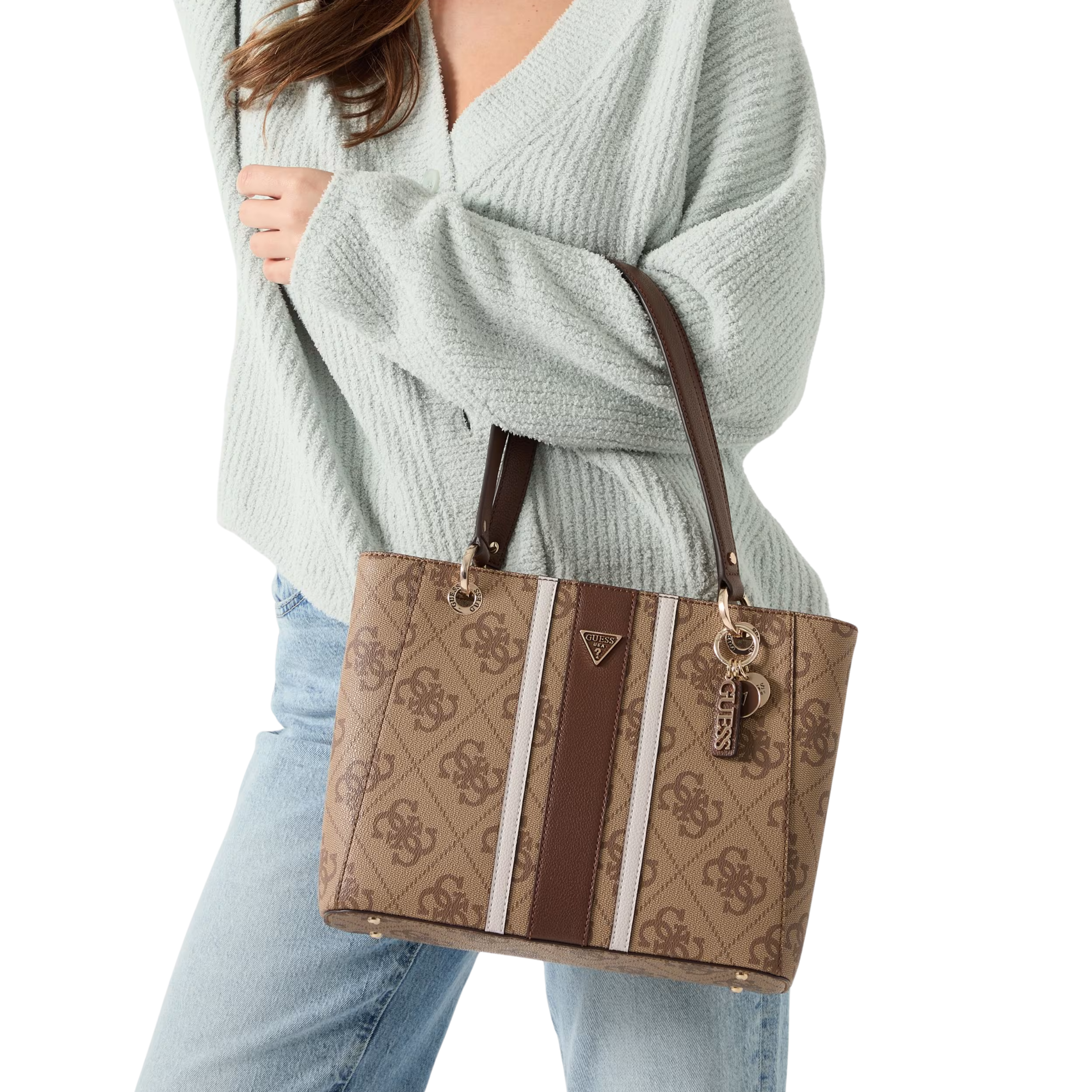 Guess Women Noelle Shopper - Light Vintage