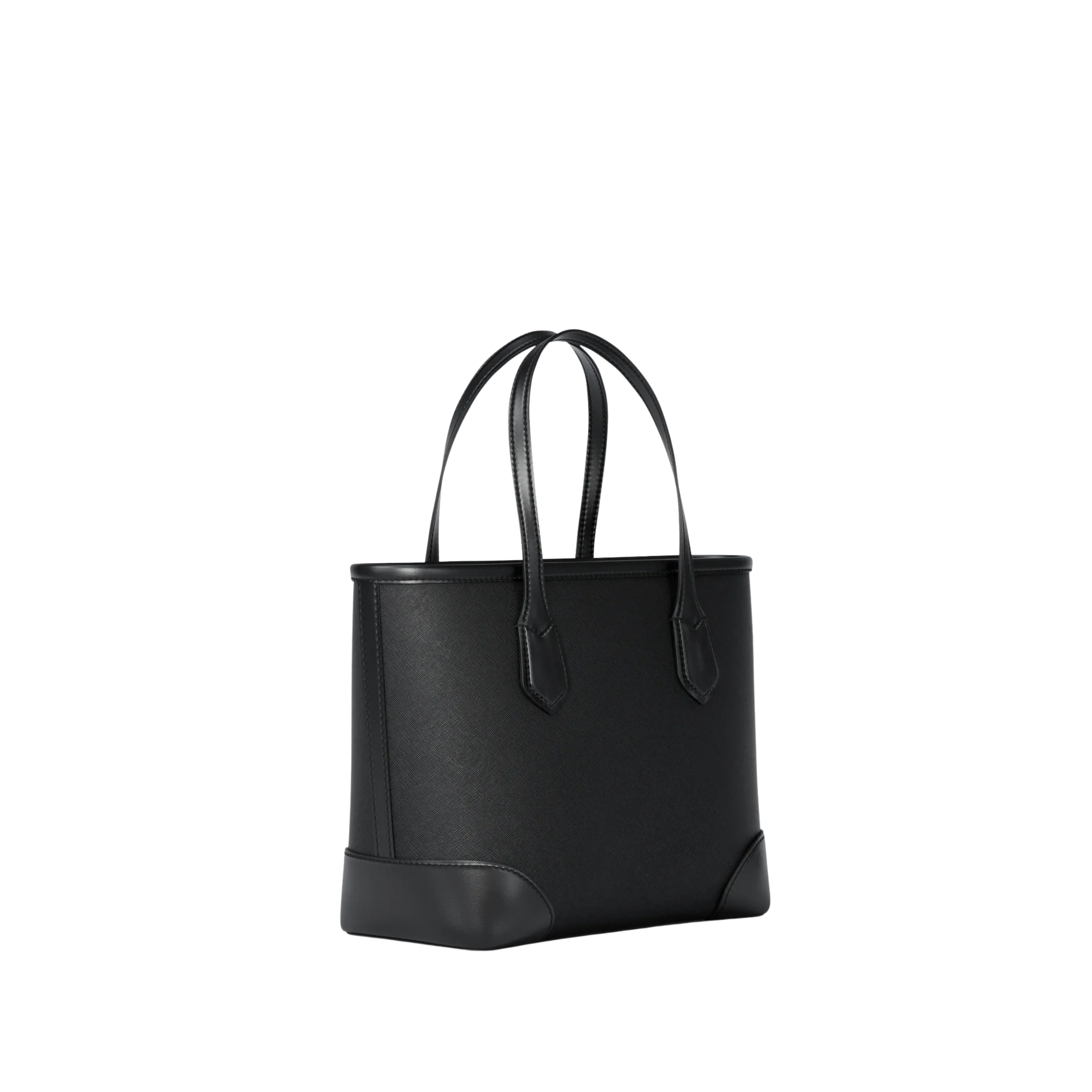 Michael Kors Women Eva Extra Small Saffiano Leather Convertible Tote Bag - Black