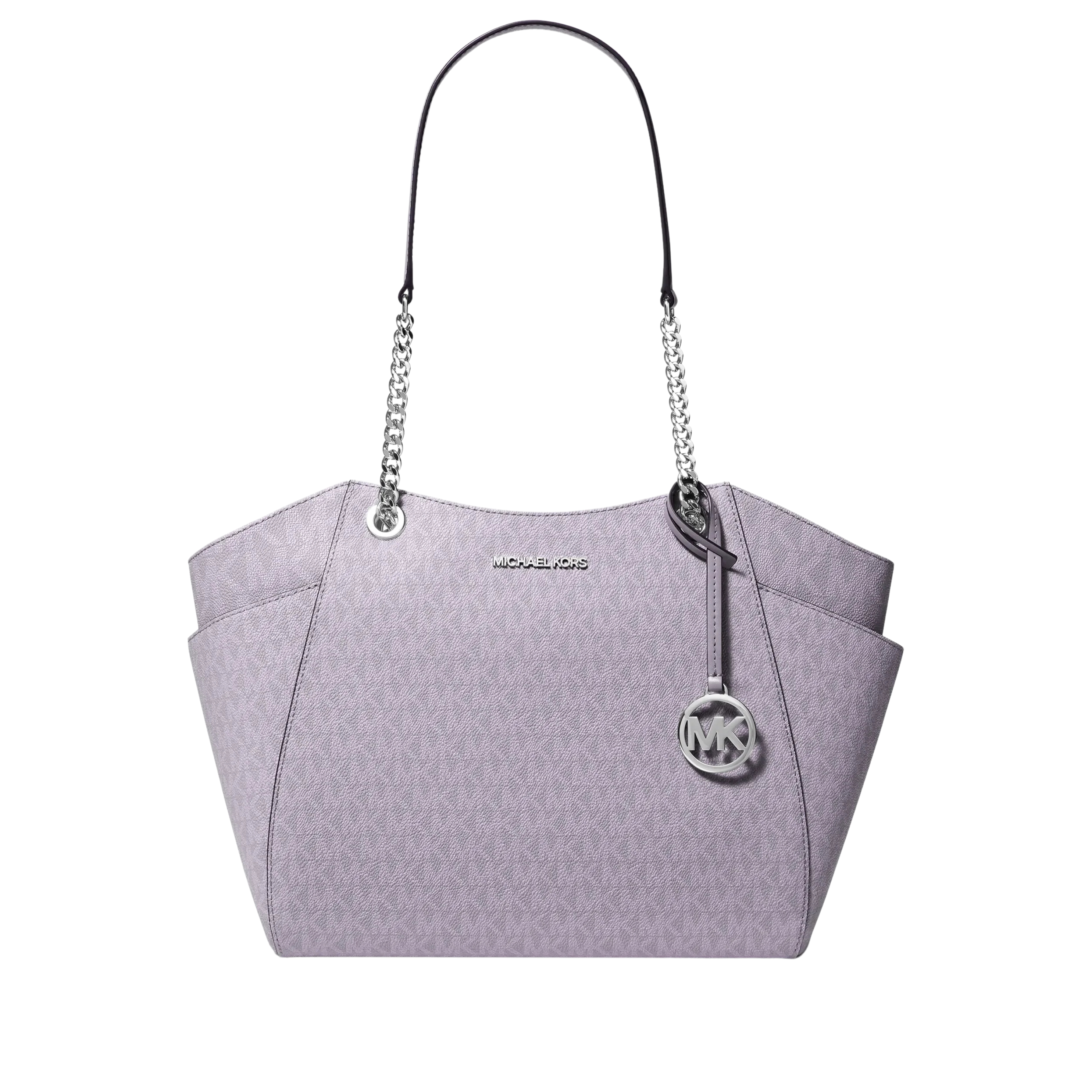 Michael Kors Women Jet Set Large Signature Logo Shoulder Bag - Lilac