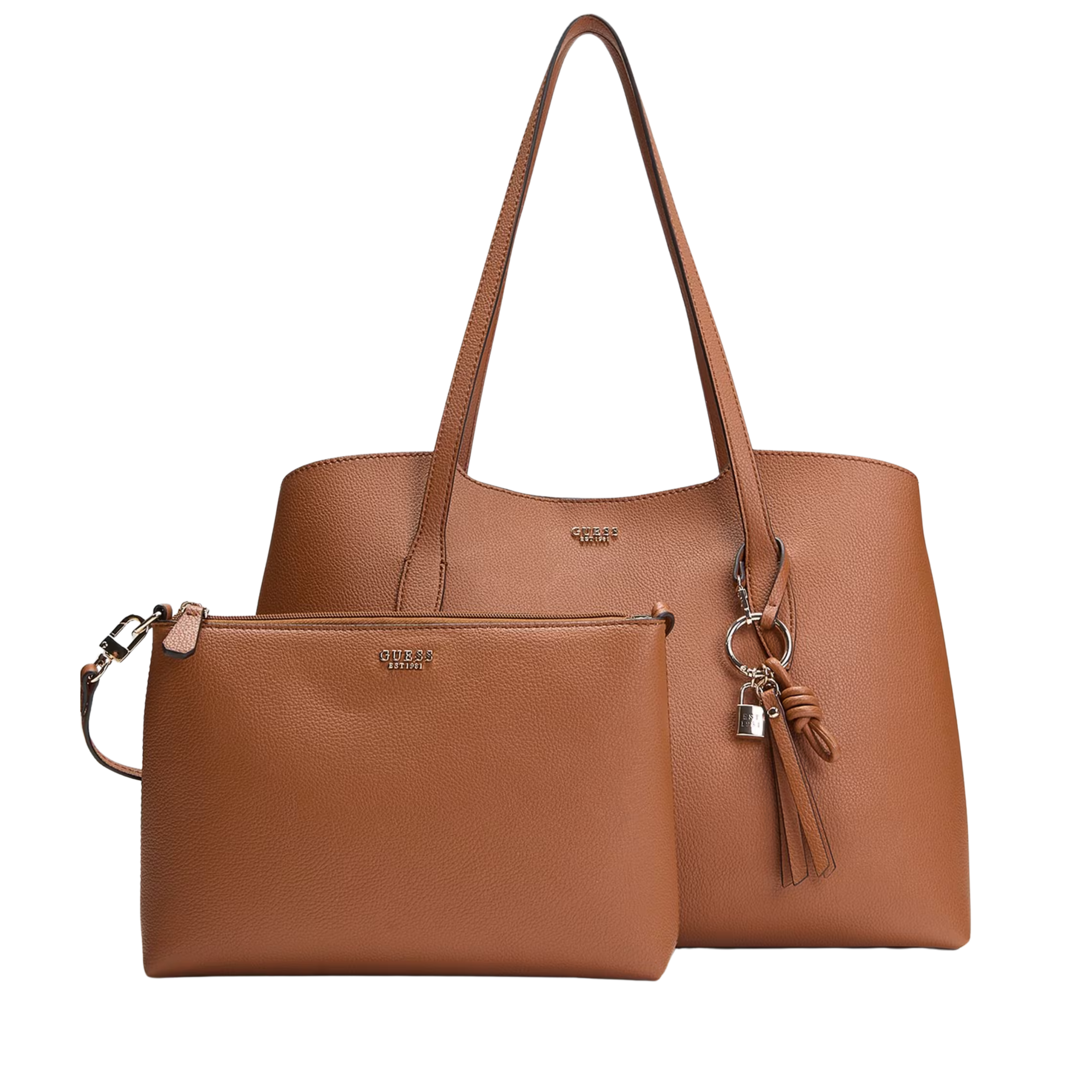 Guess Women Melody Tote Bag - Brown