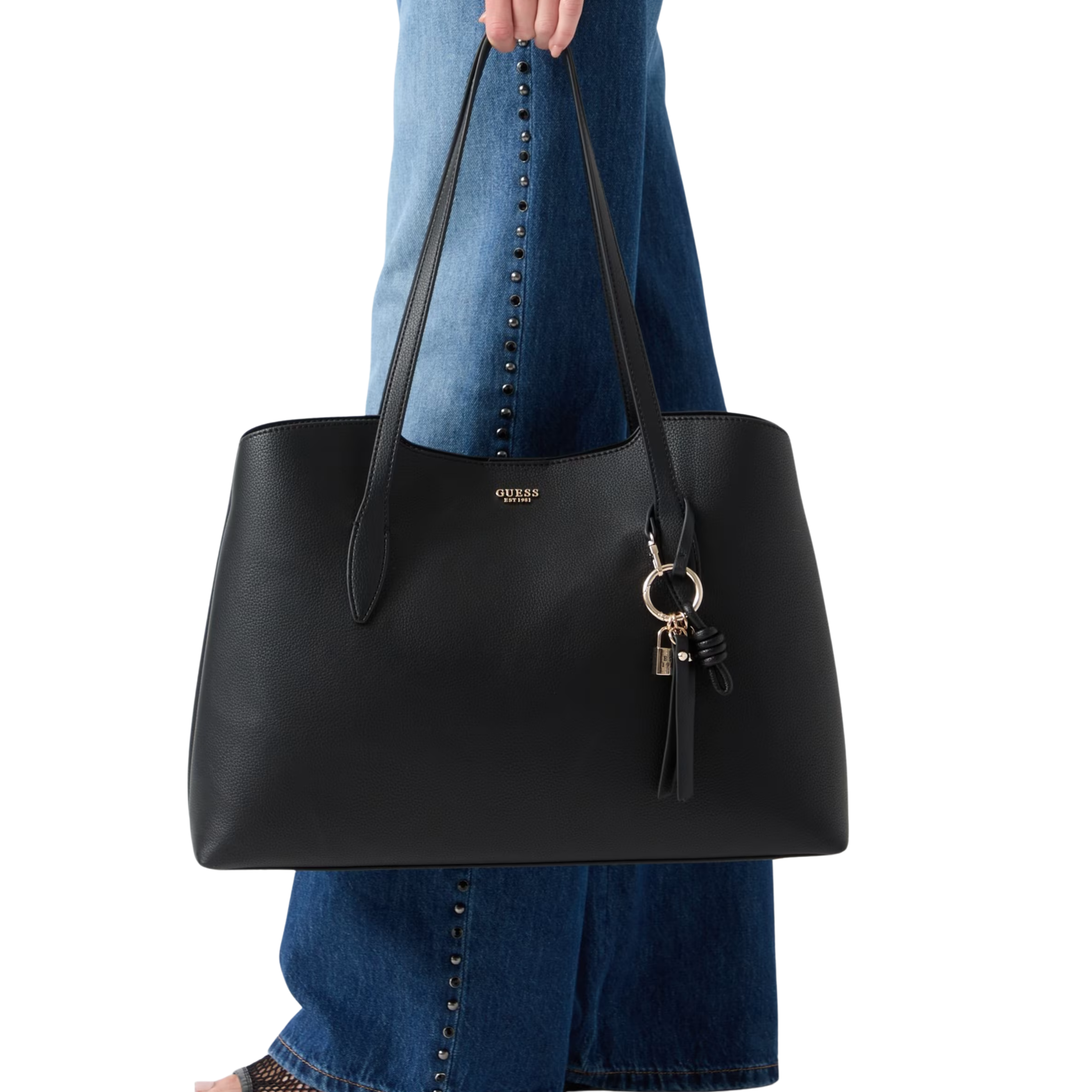 Guess Women Melody Tote Bag - Black