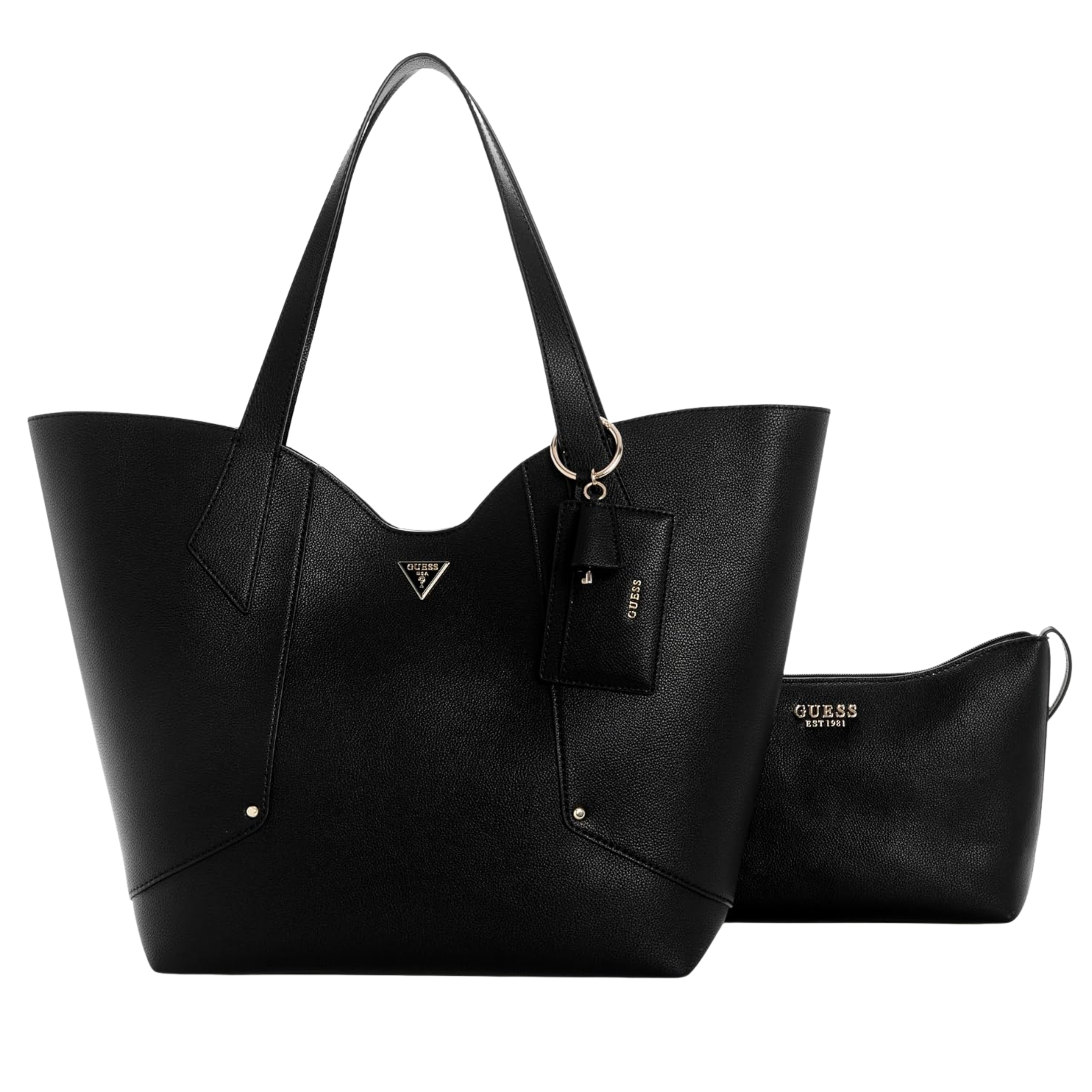 Guess Women Darcy Logo Shopper - Black