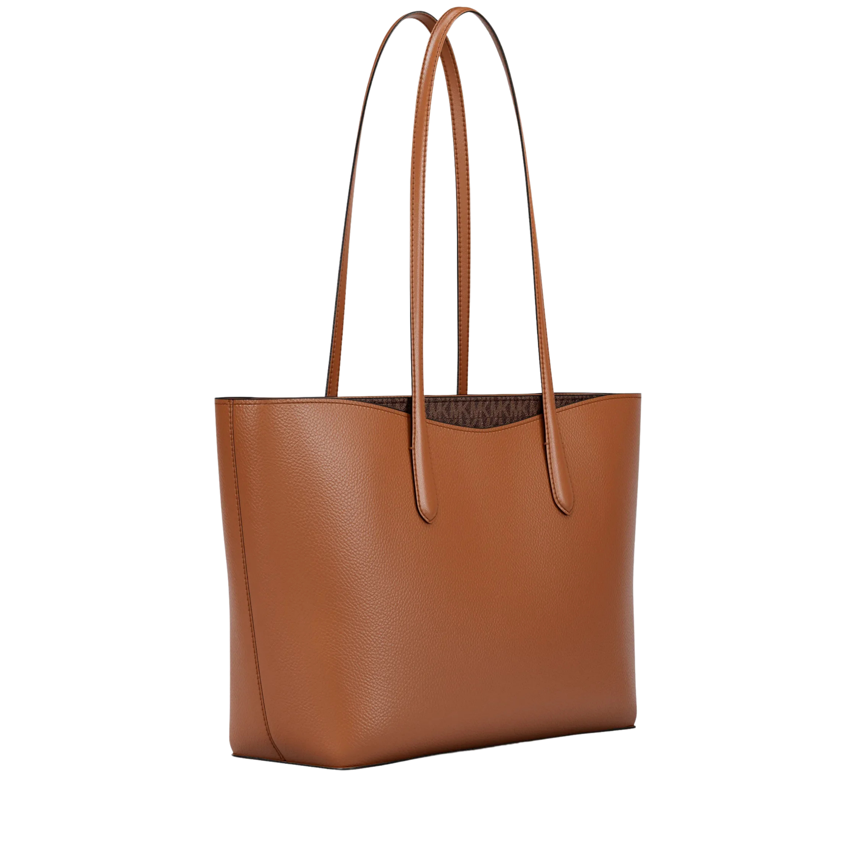 Michael Kors Women Arden Large Pebbled Leather Tote Bag - Brown
